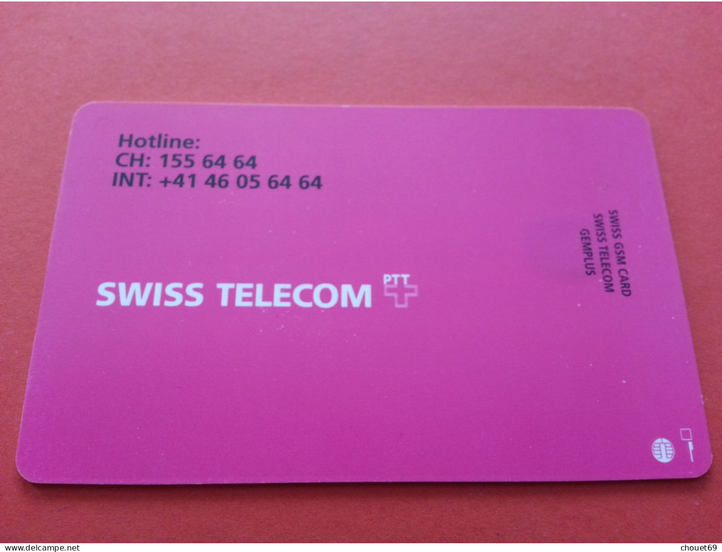 Suisse GSM SIM SWISS TELECOM NATEL D Full Size Gemplus Sample - MINT - (BO0621 - Schweiz