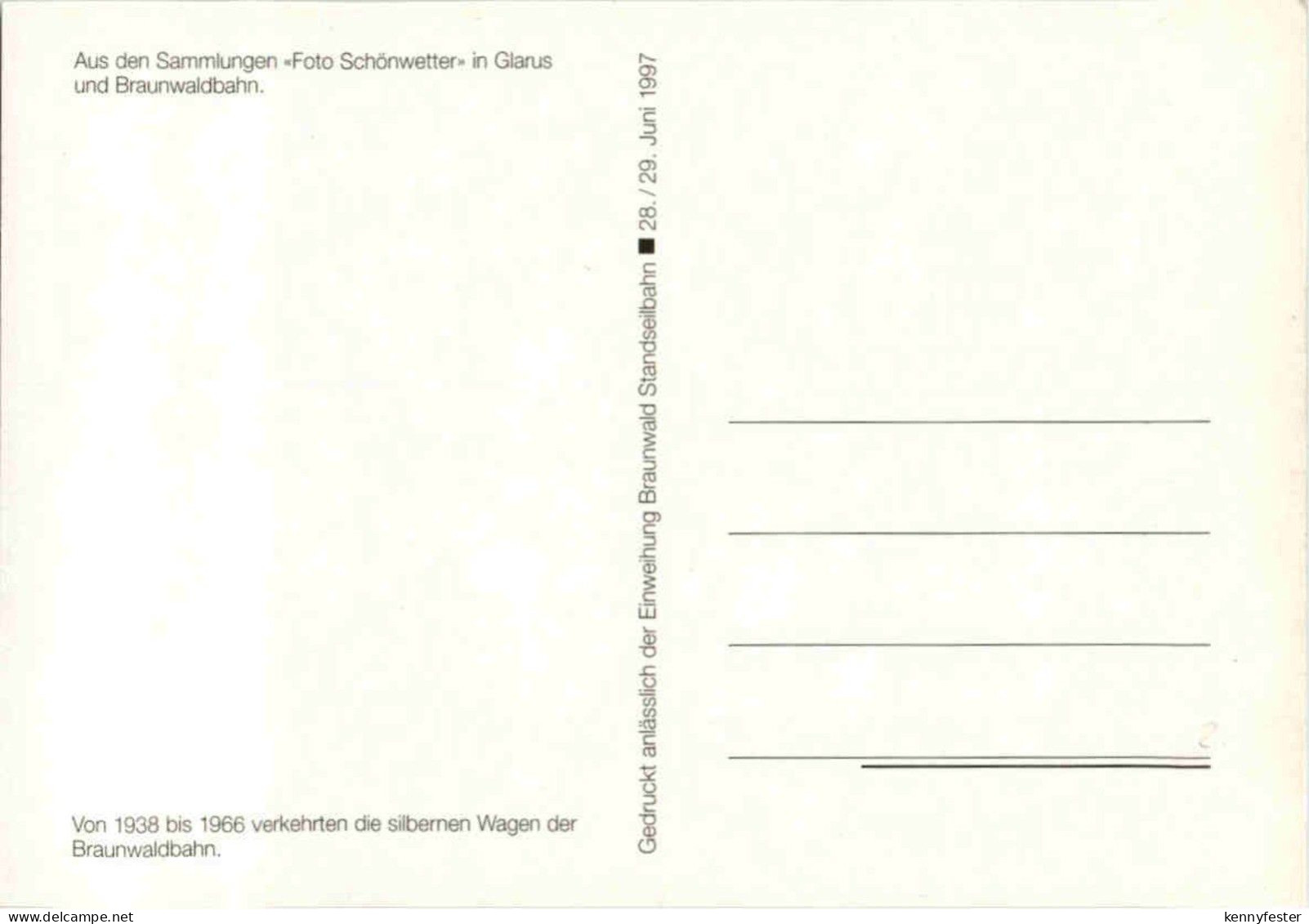 Braunwald Bahn - Andere & Zonder Classificatie