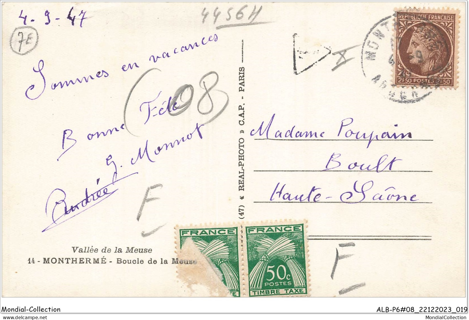 ALBP6-08-0513 - Vallée De La Meuse - MONTHERME - Boucle De La Meuse - Montherme