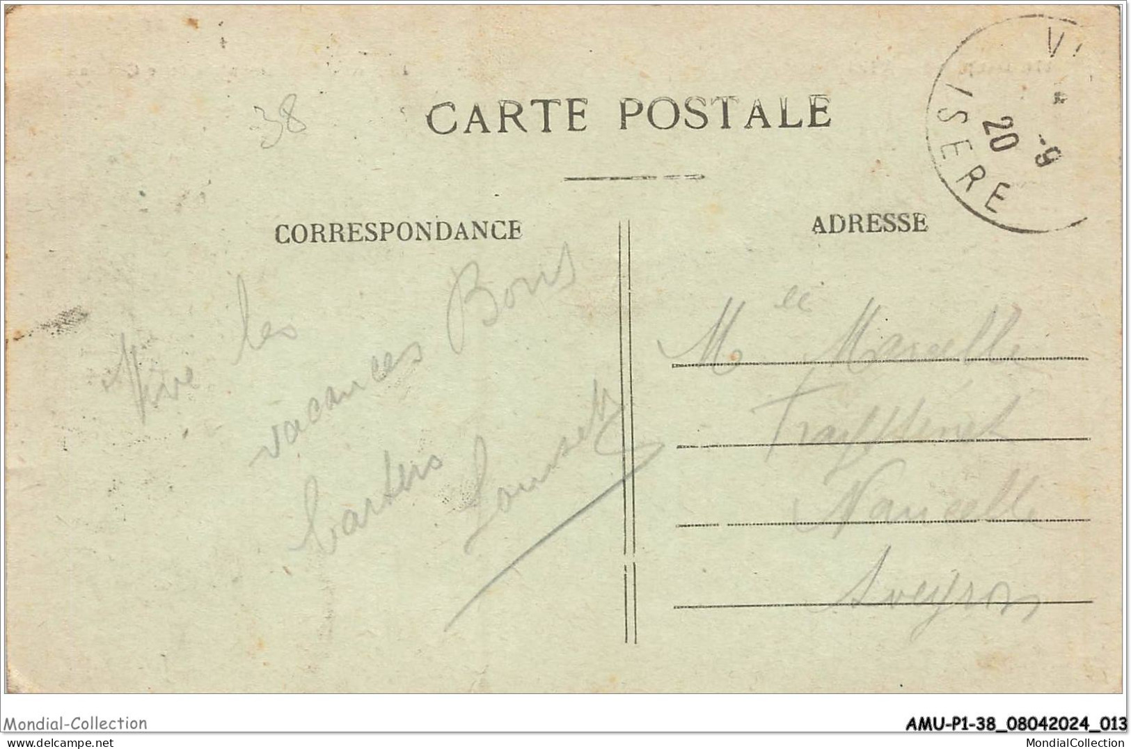 AMUP1-0007-38 - DAUPHINE - VIZILLE - La Porte Monumentale - Vizille