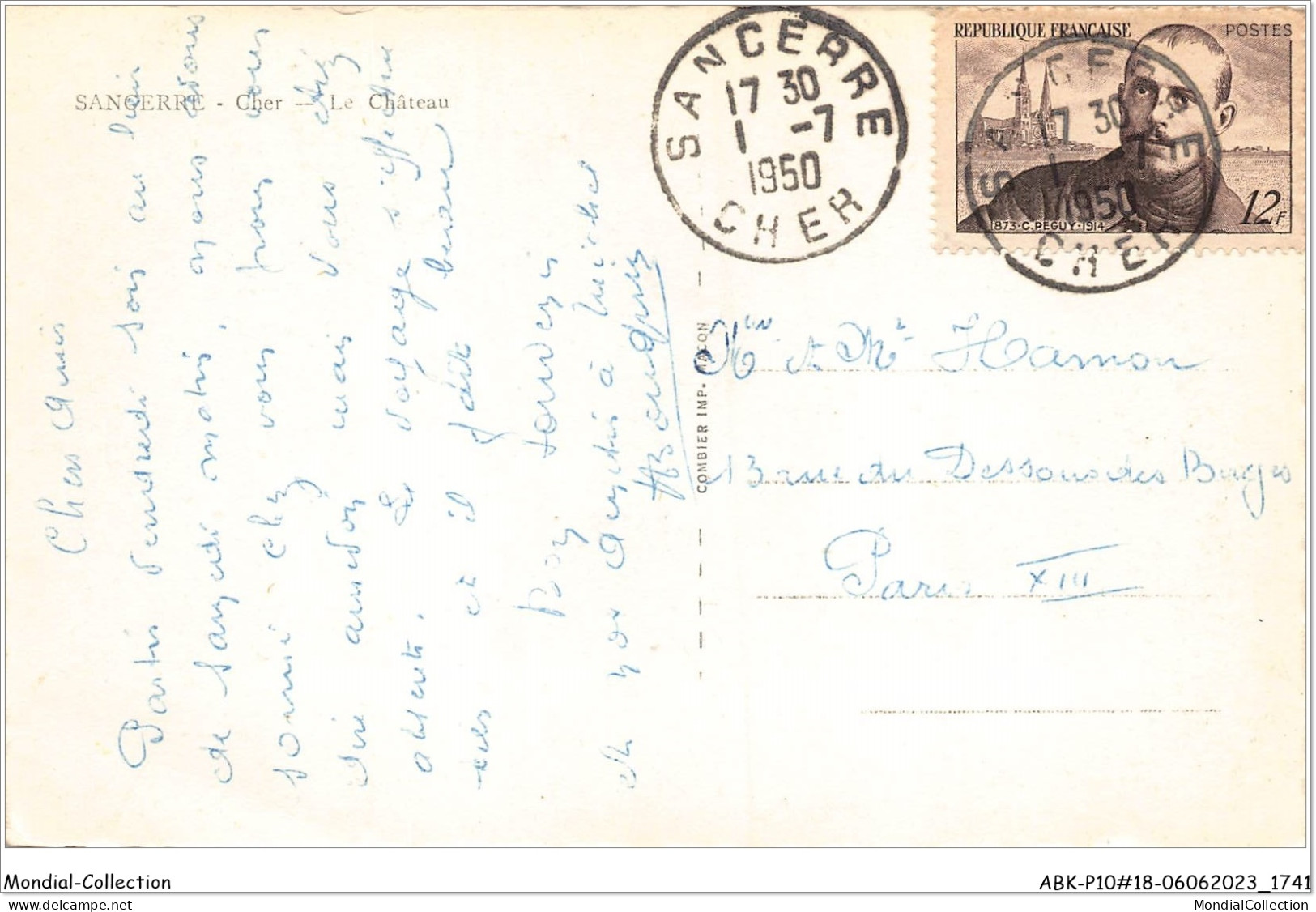ABKP10-18-0871 - SANCERRE - Le Chateau - Sancerre
