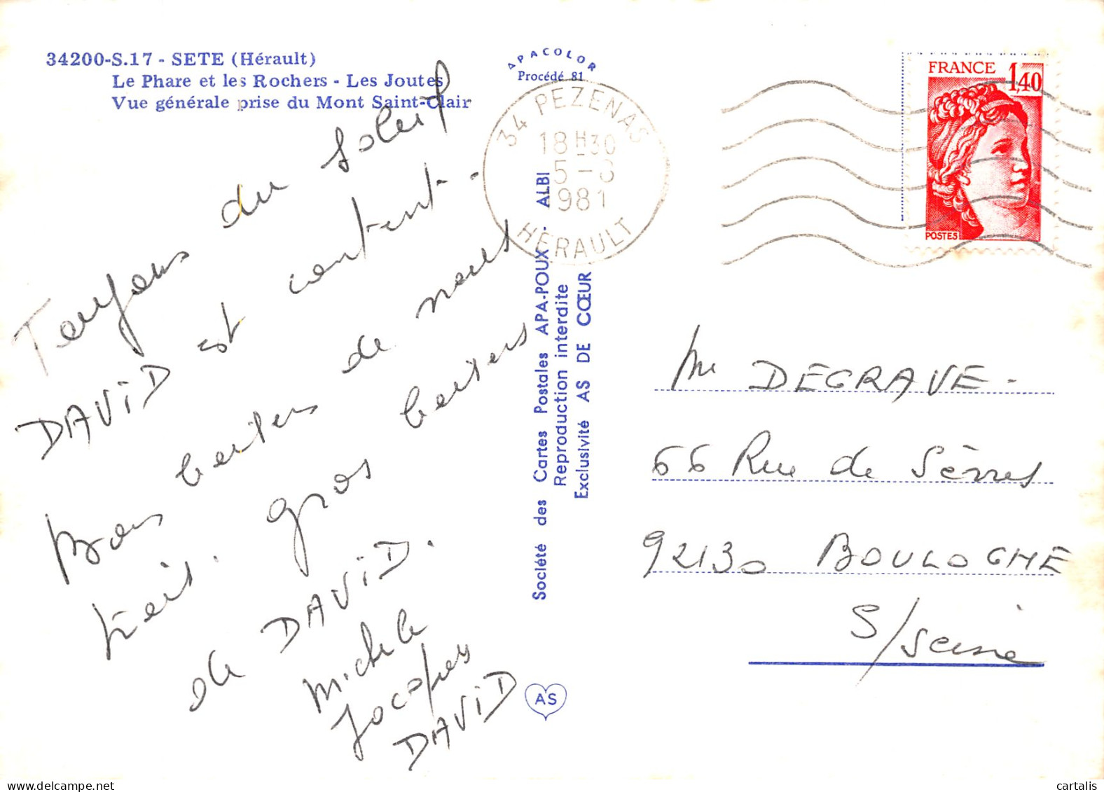 34-SETE-N° 4441-C/0357 - Sete (Cette)