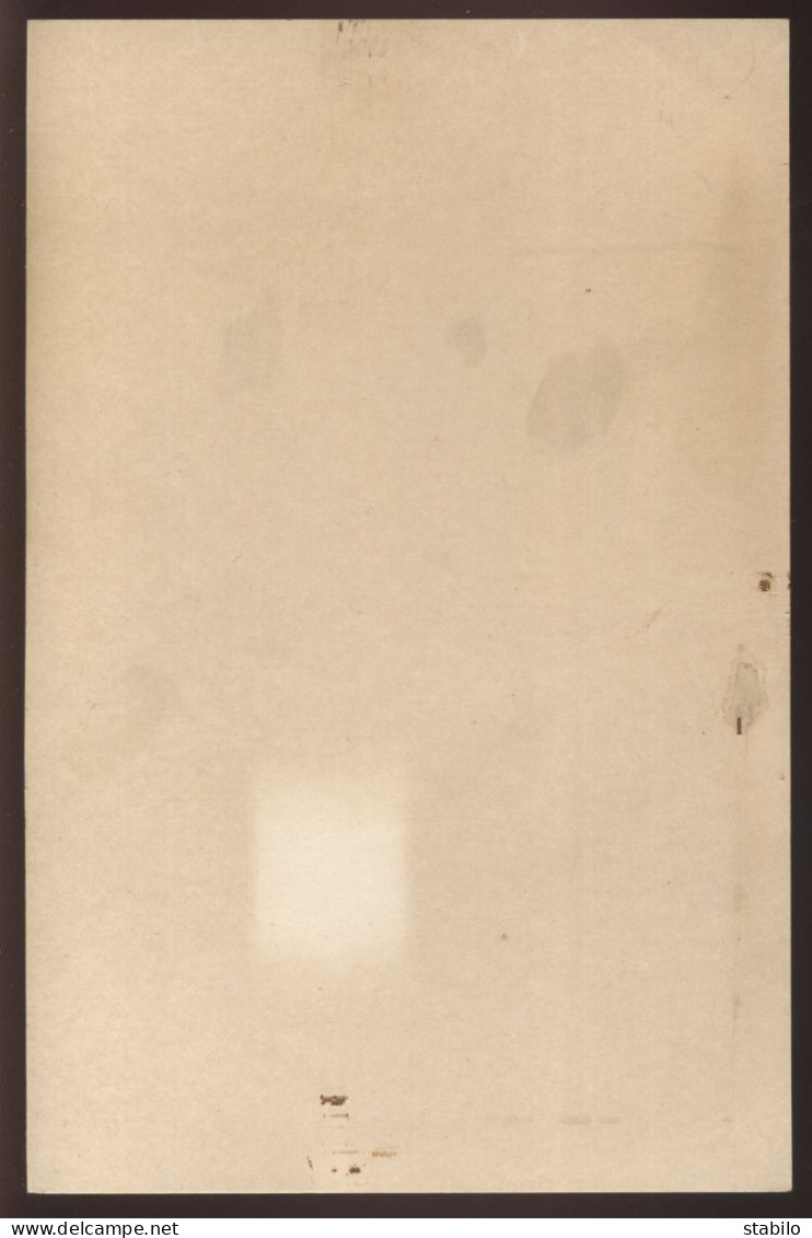 AUTOGRAPHE - MAURICE BAQUET - FORMAT 20.5 X 13.5 CM - Other & Unclassified