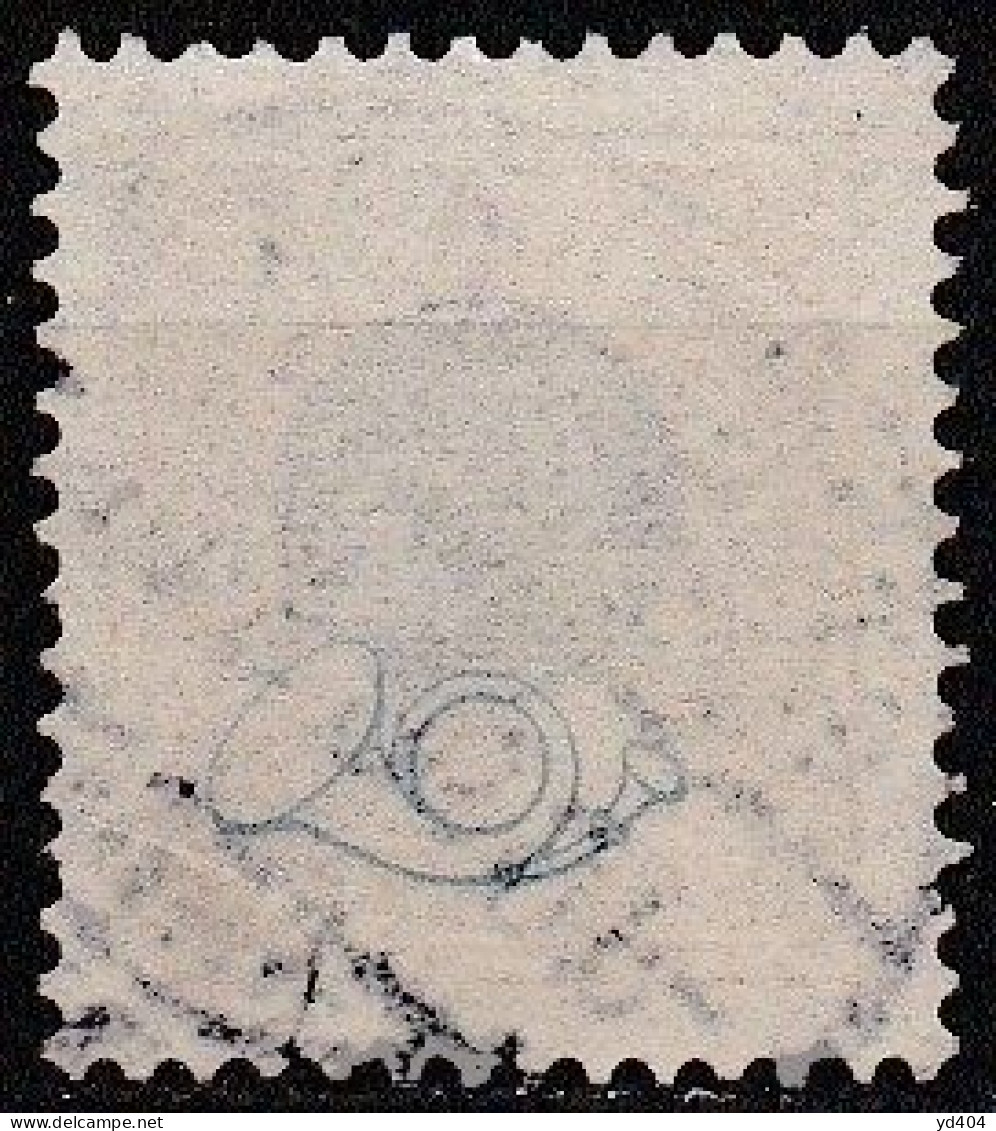SE035 – SUEDE – SWEDEN – 1886 – NUMERAL VALUES With POST HORN – Y&T # 38 USED - Gebruikt