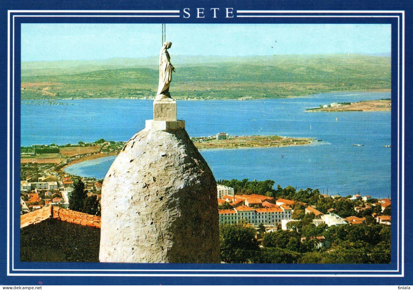 23315 SETE  Vue Générale Depuis Le Mont Saint Clair        ( 2 Scans)  34 - Sete (Cette)