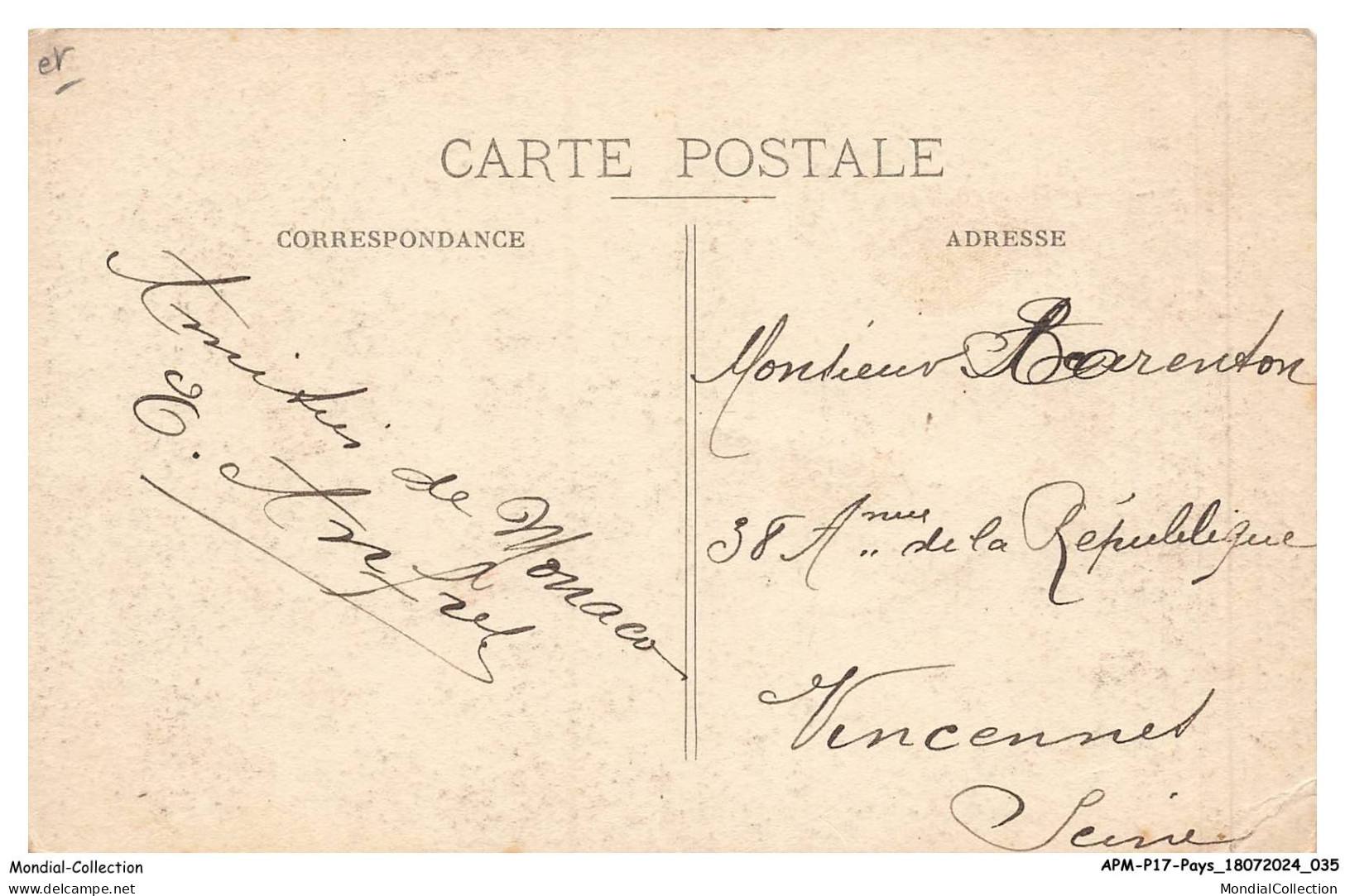 APMP17-1087-MONACO - MONTE-CARLO - Le Casino - Monte-Carlo