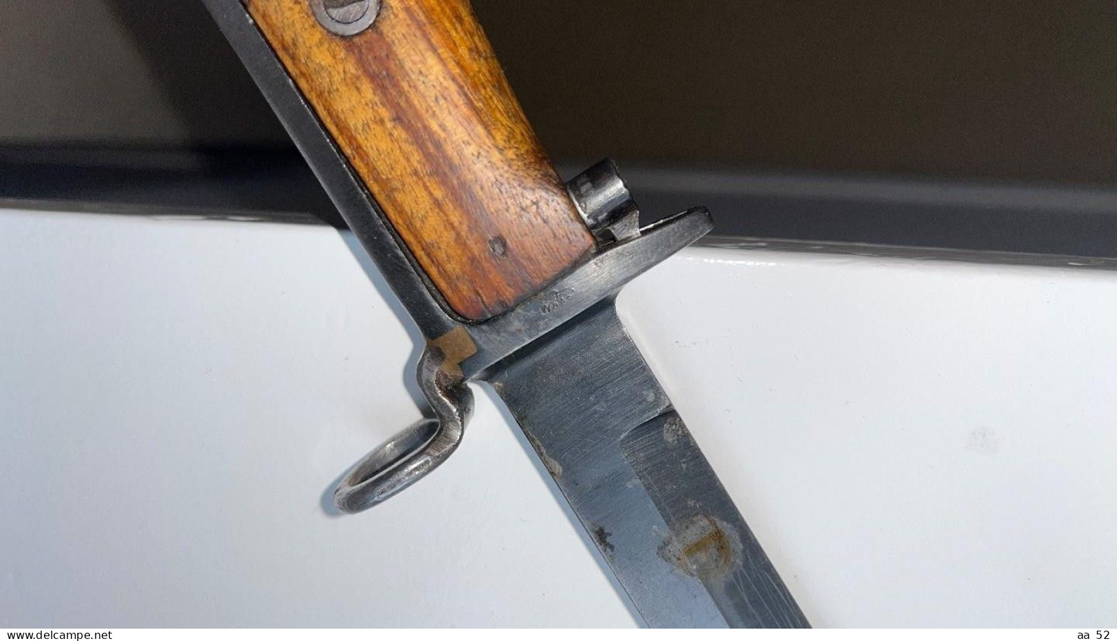 Baîonnette Norvégienne Krag modèle 1894 94/14 adaptée USM1 ( German WW2 Waa )