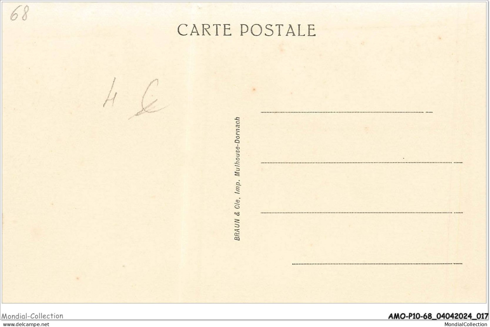 AMOP10-1037-68 - NEUF-BRISACH - La Porte De Strasbourg - Neuf Brisach