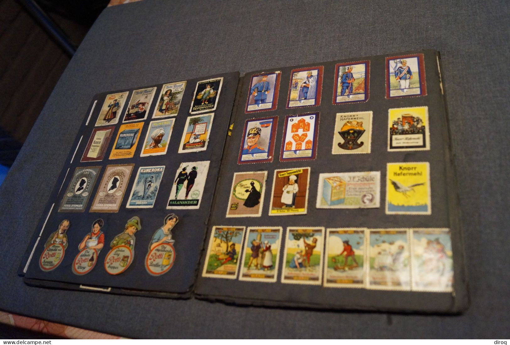 RARE,Album Avec 690 Timbres Vignettes Publicitaire,de 1910 à 1914,collection,collector - Other & Unclassified