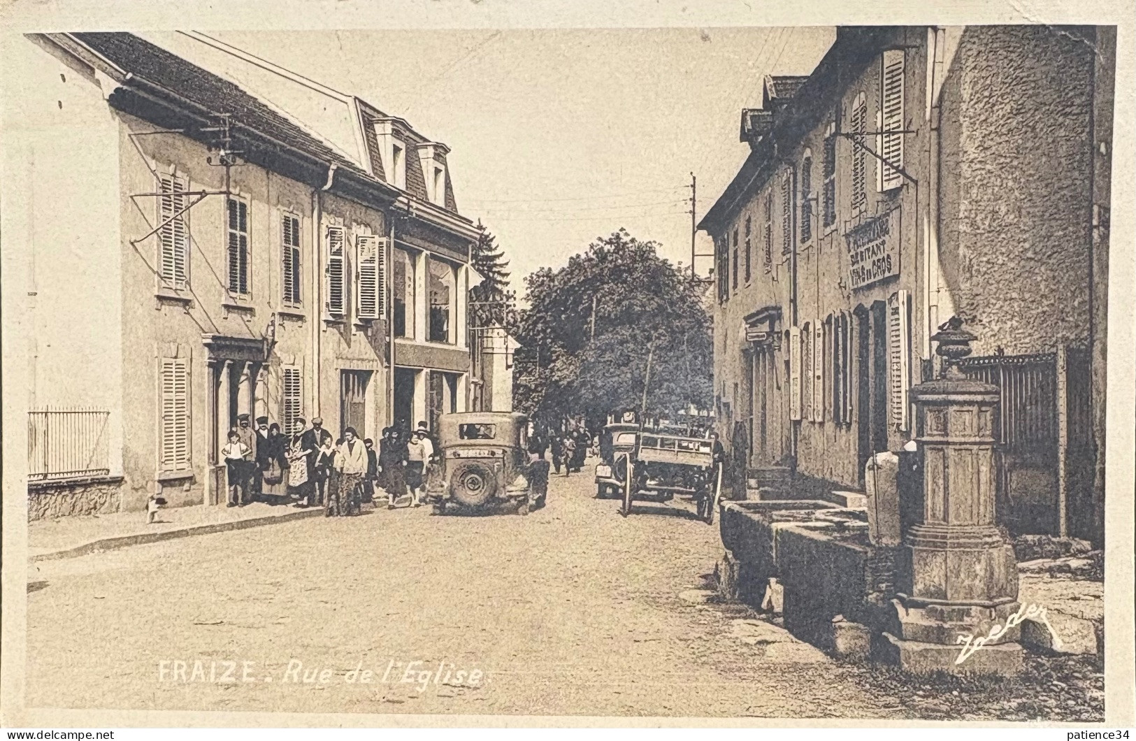 88 - FRAIZE - Rue De L’Eglise - Fraize