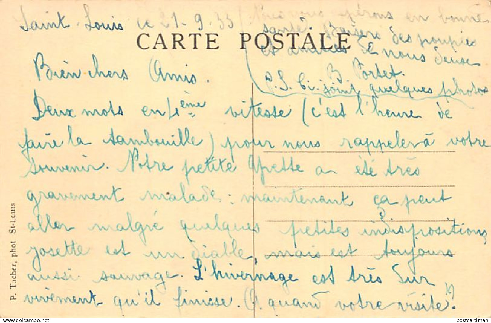 Mauritanie - Halte D'un Convoi De Goumiers Vers Un Point D'eau - Ed. P. Tacher 353 - Mauretanien