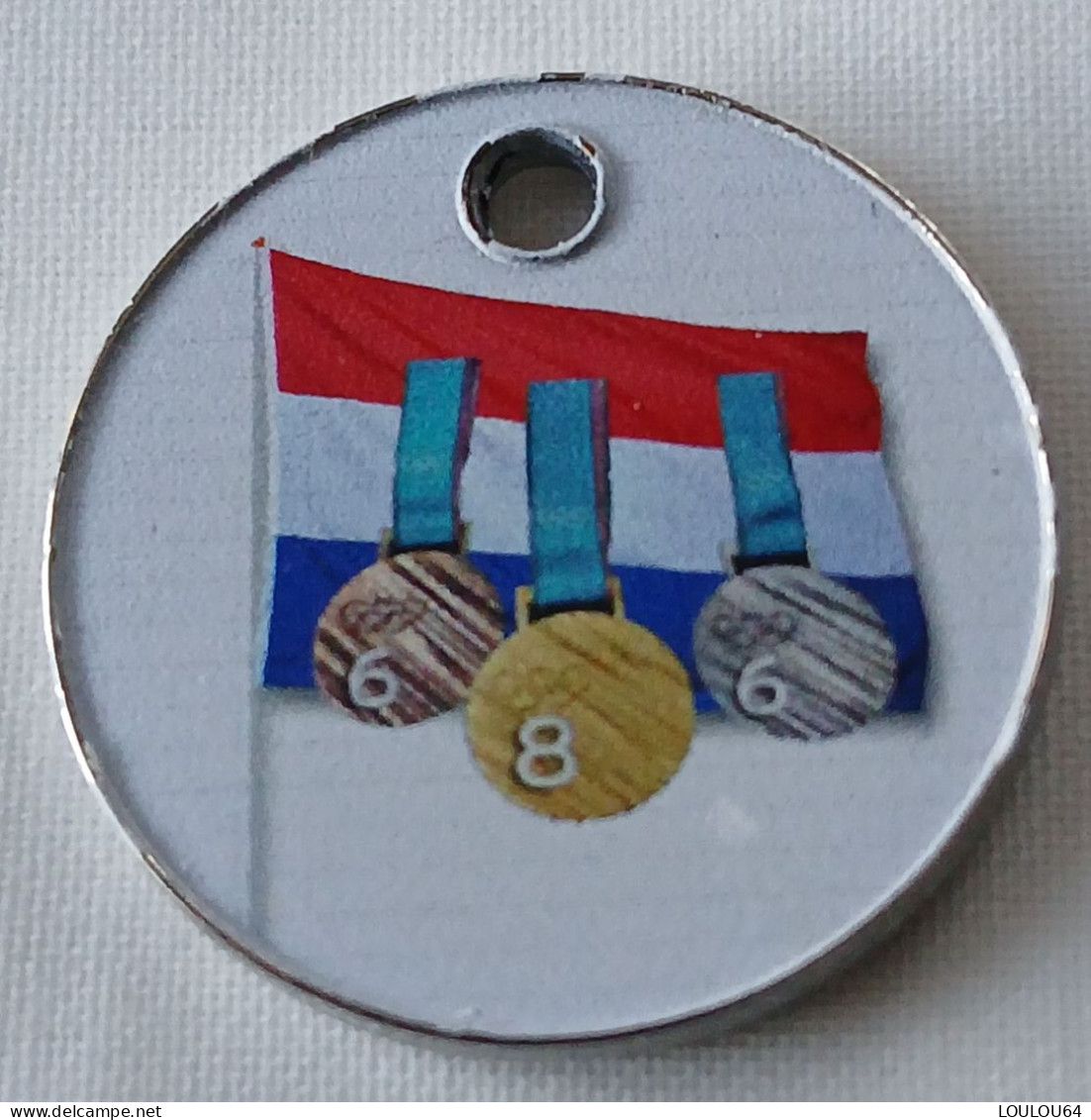 Jeton De Caddie - A Identifier - 686 - Anneaux Olympiques - En Métal - (1) - - Jetons De Caddies