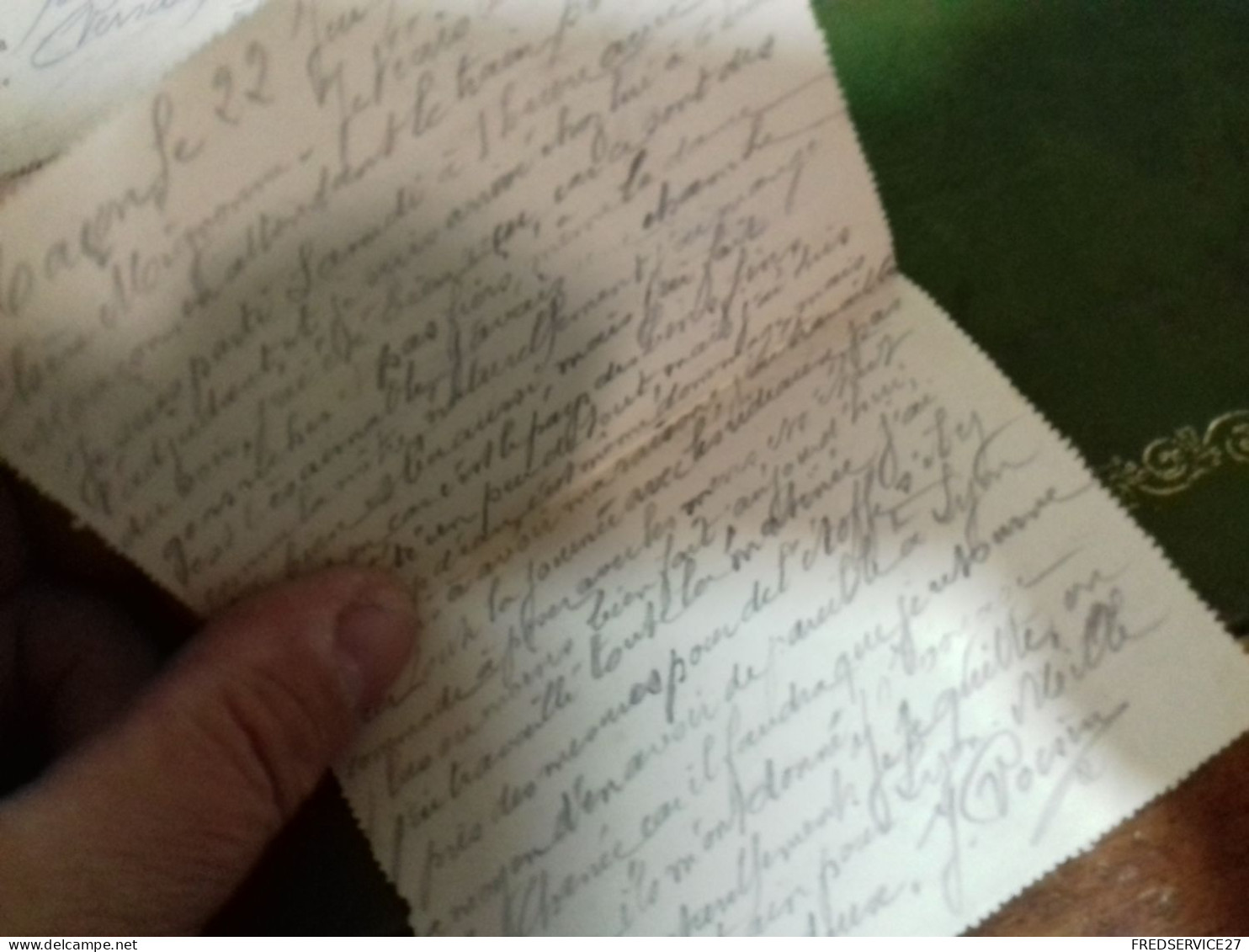 W1 CARTE LETTRE AVIATION MILITAIRE  2EME GROUPE D AVIATION 4 EME COMPAGNIE A BRON RHONE 1917 - 1914-18