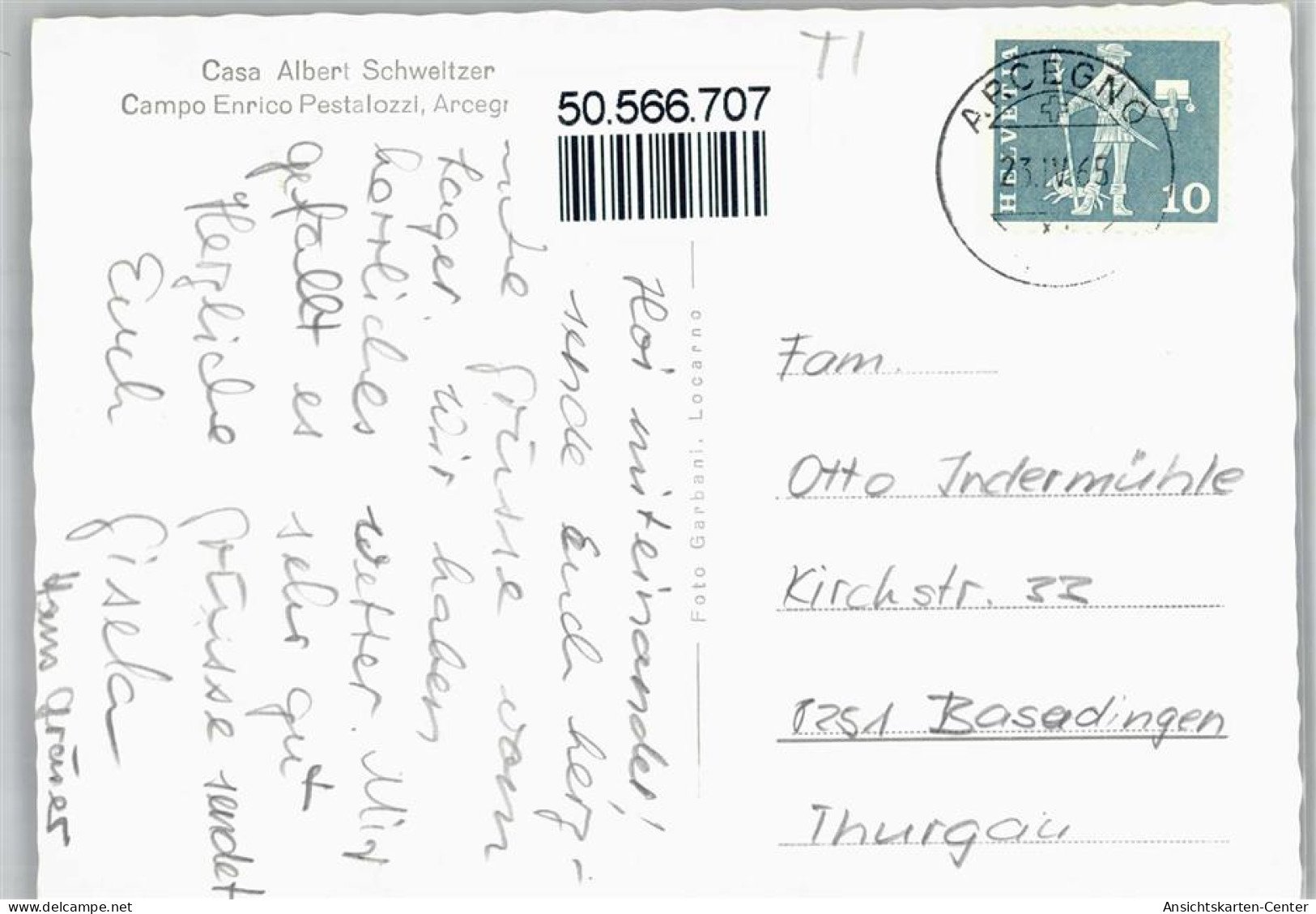 50566707 - Arcegno - Andere & Zonder Classificatie