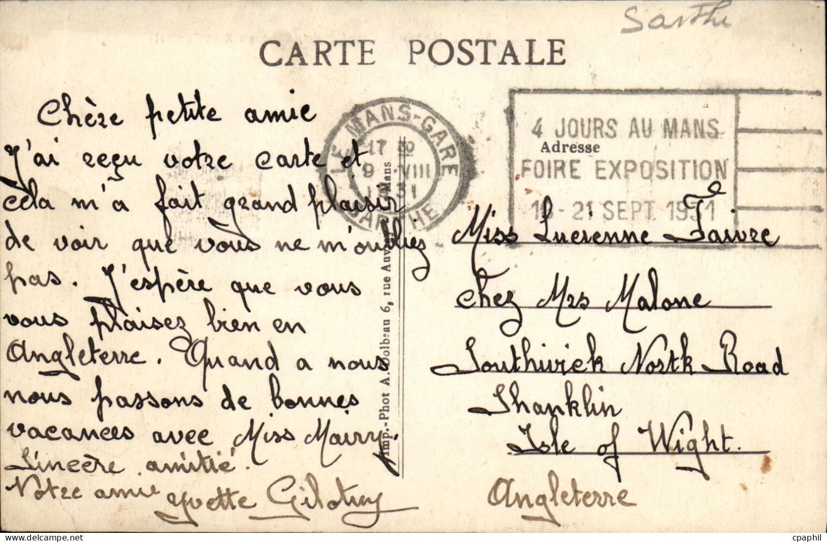 CPA Le Mans Cathedrale Pont En X Et Tunnel - Le Mans