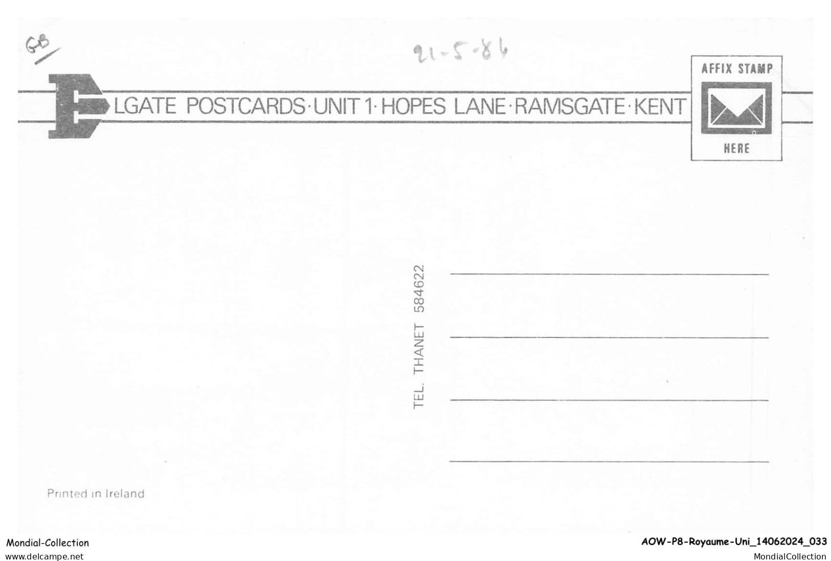 AOWP8-0489-ROYAUME-UNI - The Gardens And Christchurch Gate - CAMTERBURY - Canterbury