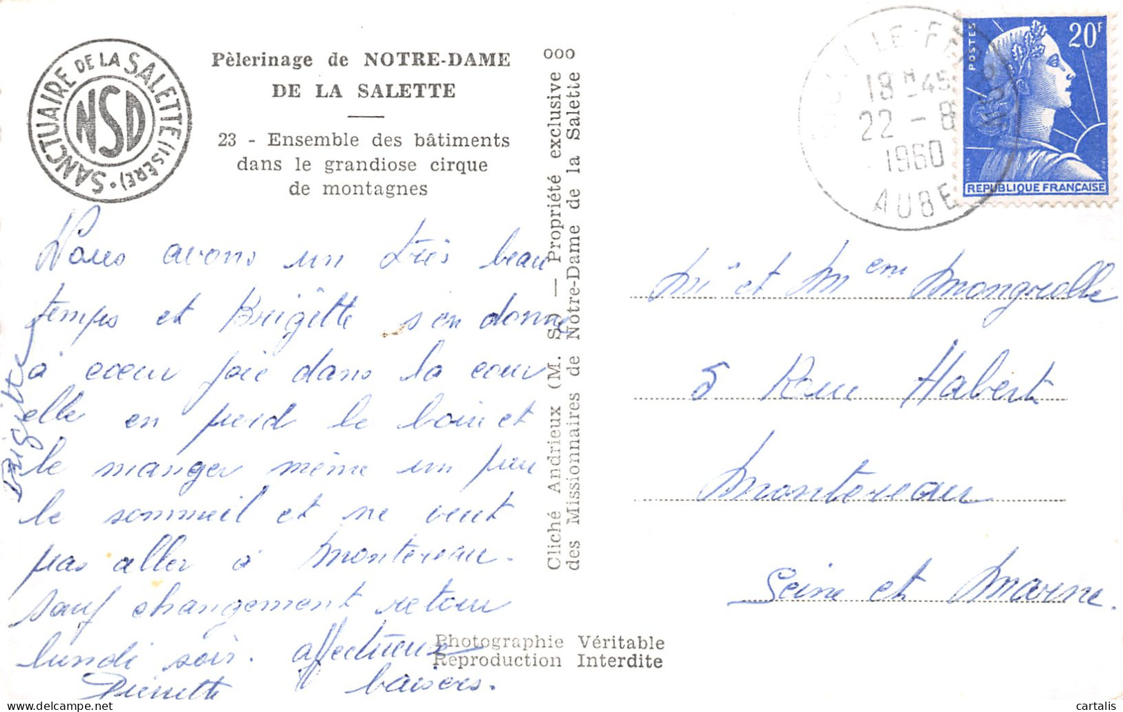 38-LA SALETTE-N°4491-C/0327 - Sonstige & Ohne Zuordnung