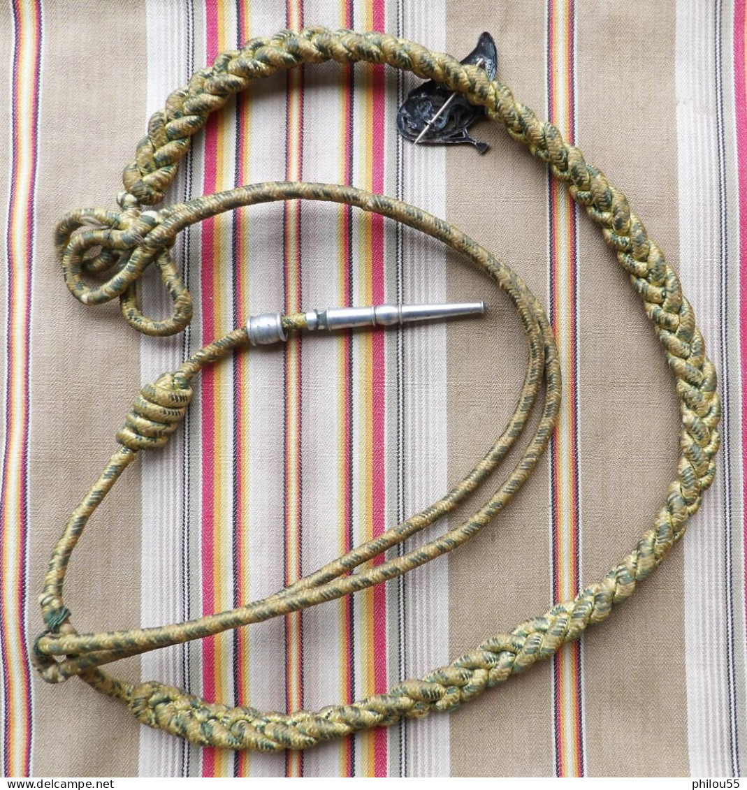 Insigne Pucelle + Fouragere 2e BCP - France