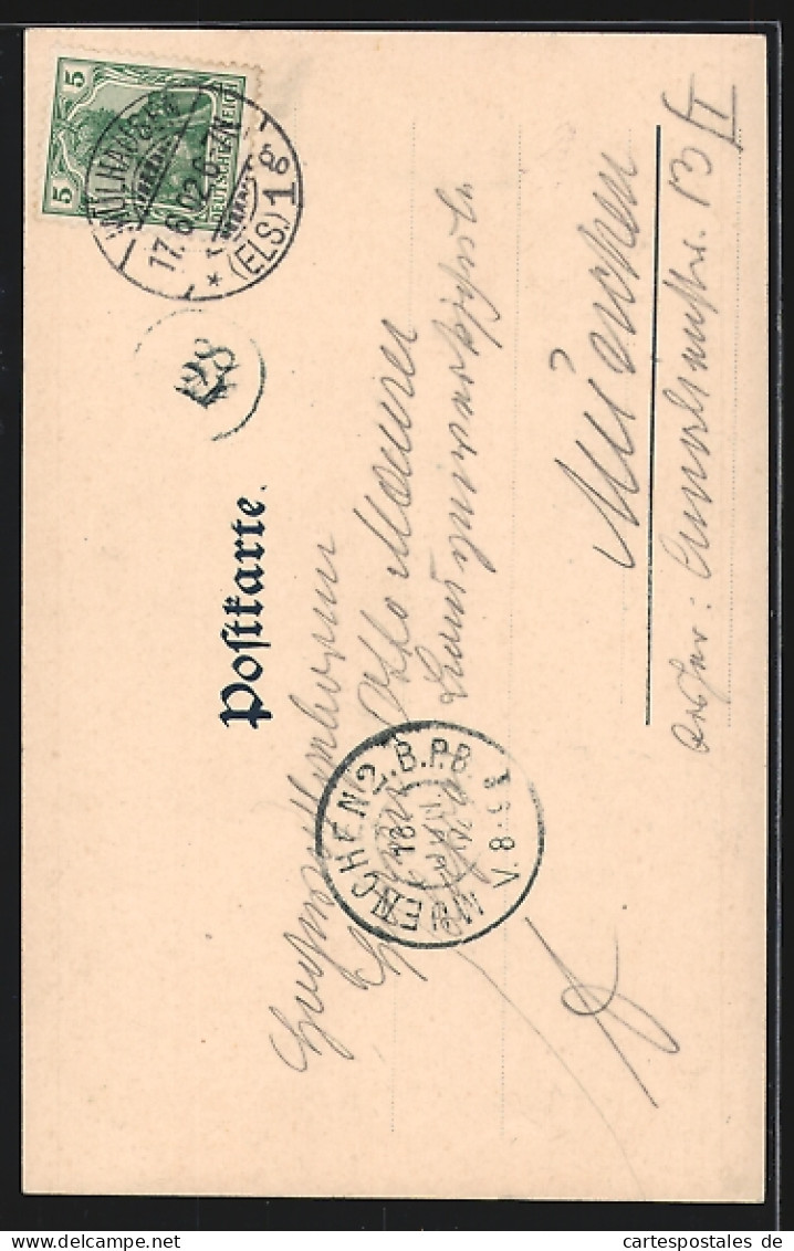 CPA Thann /Alsace, La Cathédrale St. Thiebald - Thann