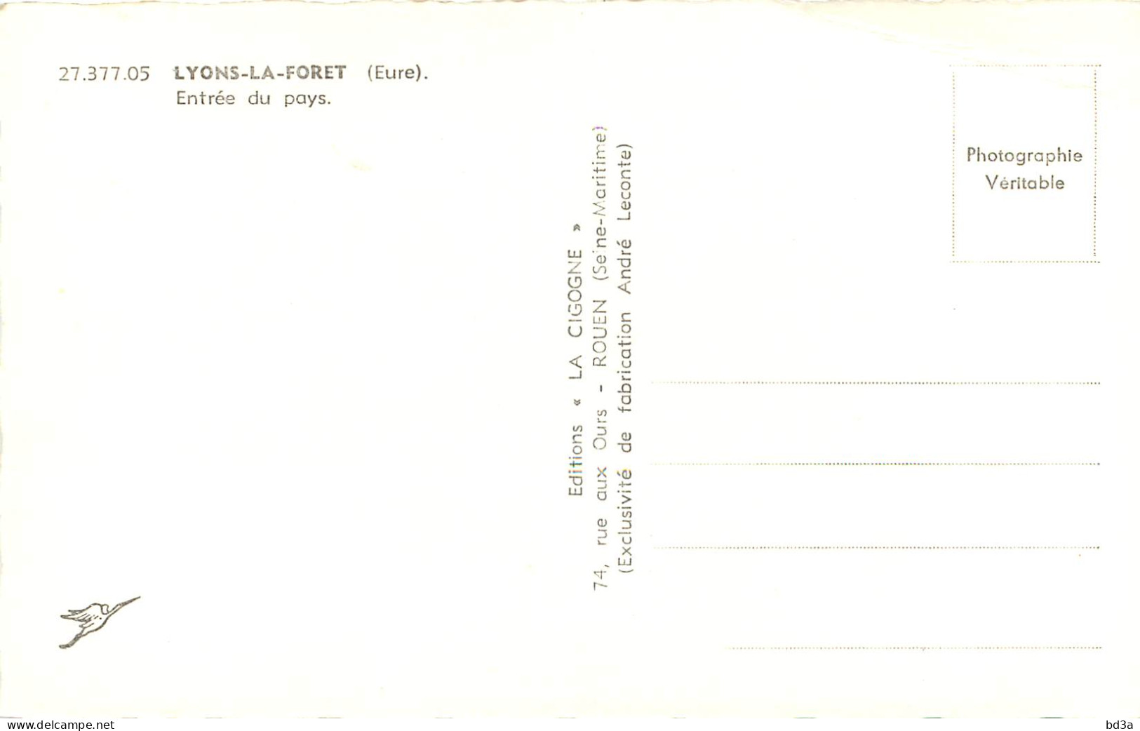 27 LYONS LA FORET - Lyons-la-Forêt