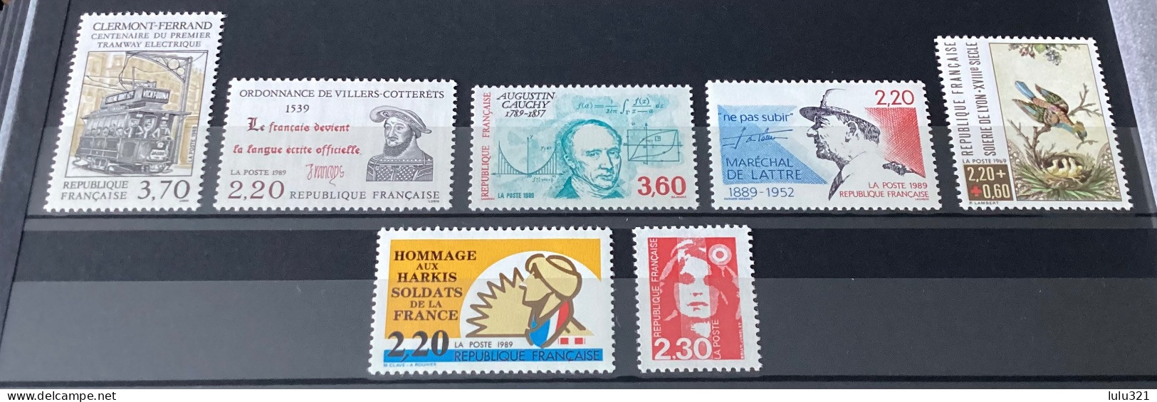 ANNEE 1989  LUXE ** GOMME D'ORIGINE - 1980-1989