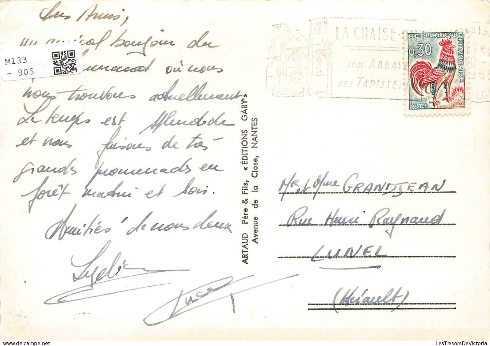 [-5%] FRANCE - La Chaise Dieu - Abbaye De La Chaise Dieu - Vue Générale - Cloître - Le Jubé - Multivues - Gaby - Carte P - La Chaise Dieu