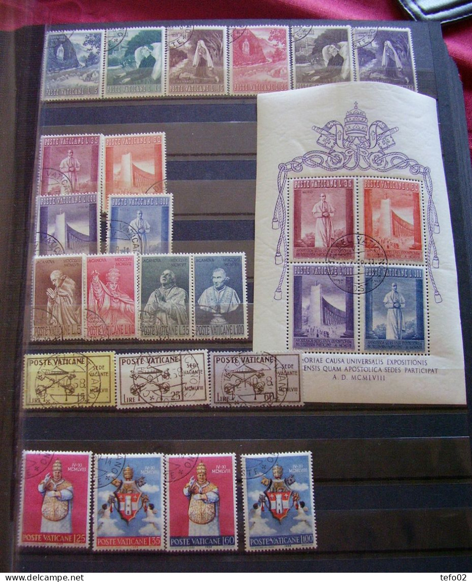 Vaticano. Prestigiosa collezione completa usata 1929-78