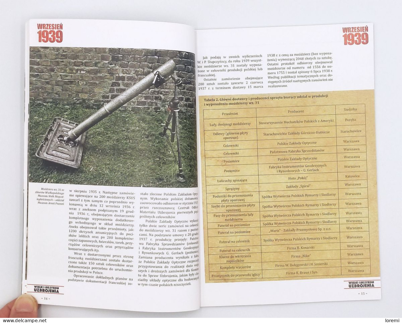 Lance-grenades wz.36 et mortier wz.31 Armement polonais 1939 - wz.36 Grenade Launcher wz. 31 Mortar Polish Armament 1939