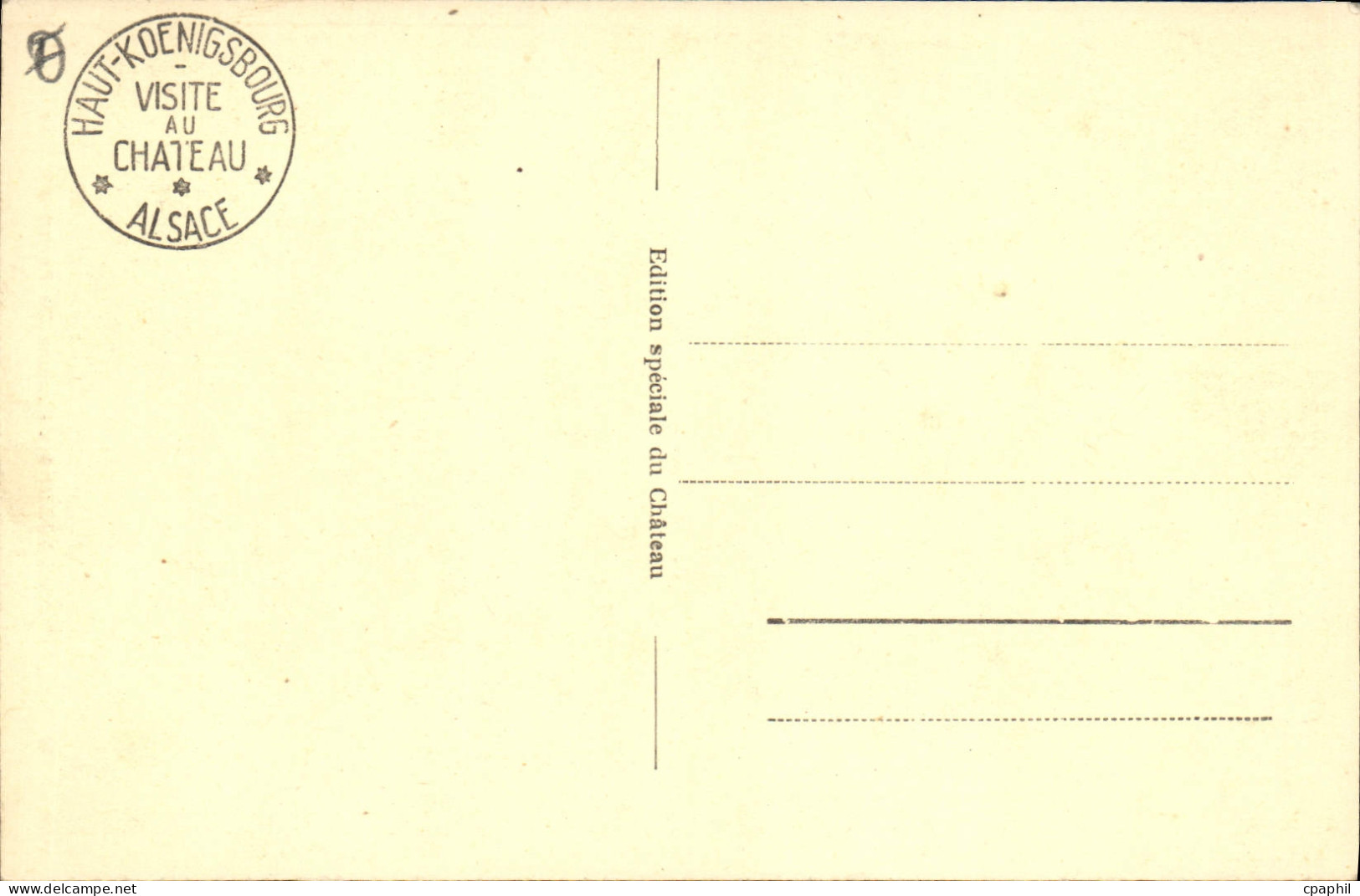 CPA Haut Koenigsbourg Ecusson Du Portail D'entree - Kastelen