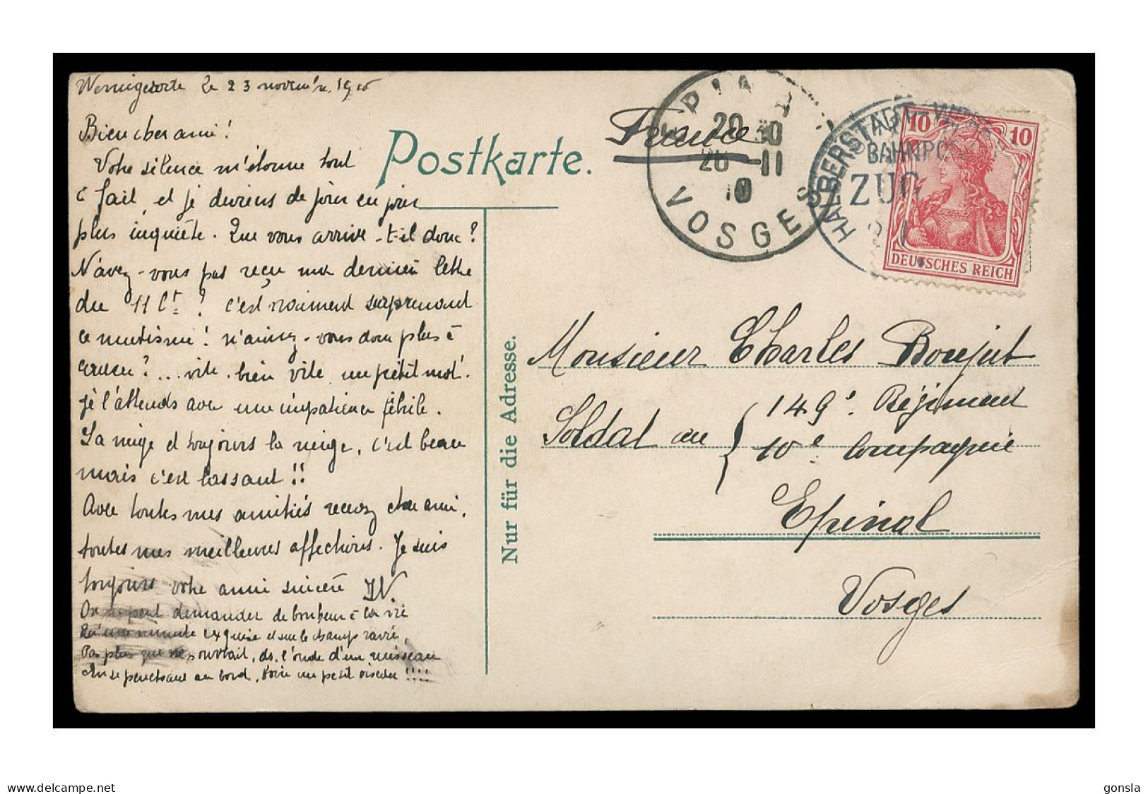 WERNIGERODE A. Harz - 1910 "Schloss" - Wernigerode