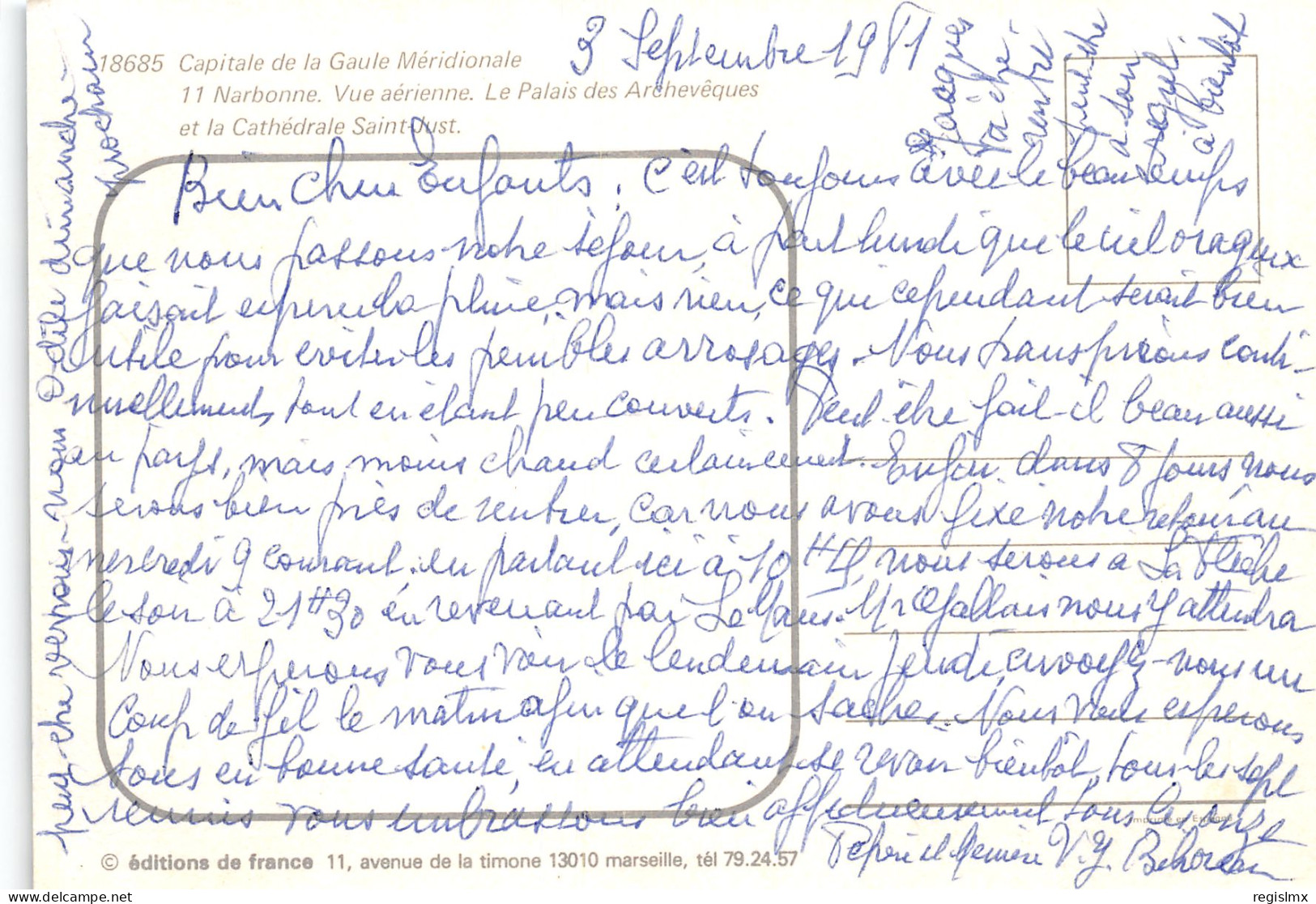 11-NARBONNE-N°TB3595-C/0057 - Narbonne