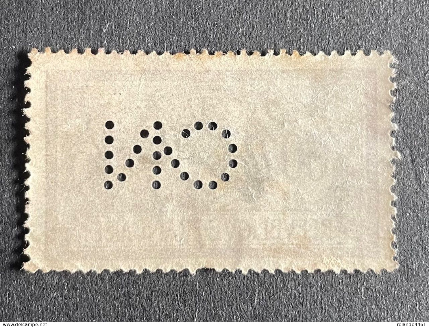 FRANCE C N° 144 CN 275 Indice 2 Merson Perforé Perforés Perfins Perfin ! - Sonstige & Ohne Zuordnung