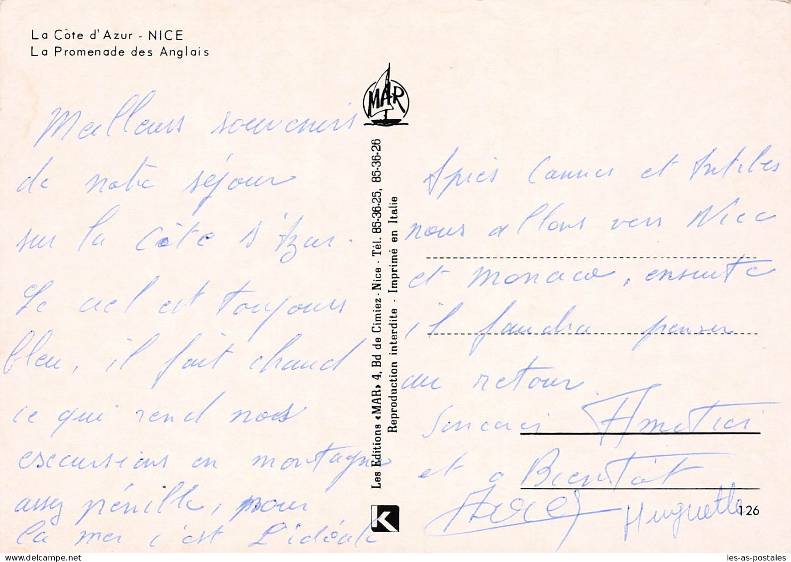 06 NICE LA PROMENADE DES ANGLAIS - Panoramic Views