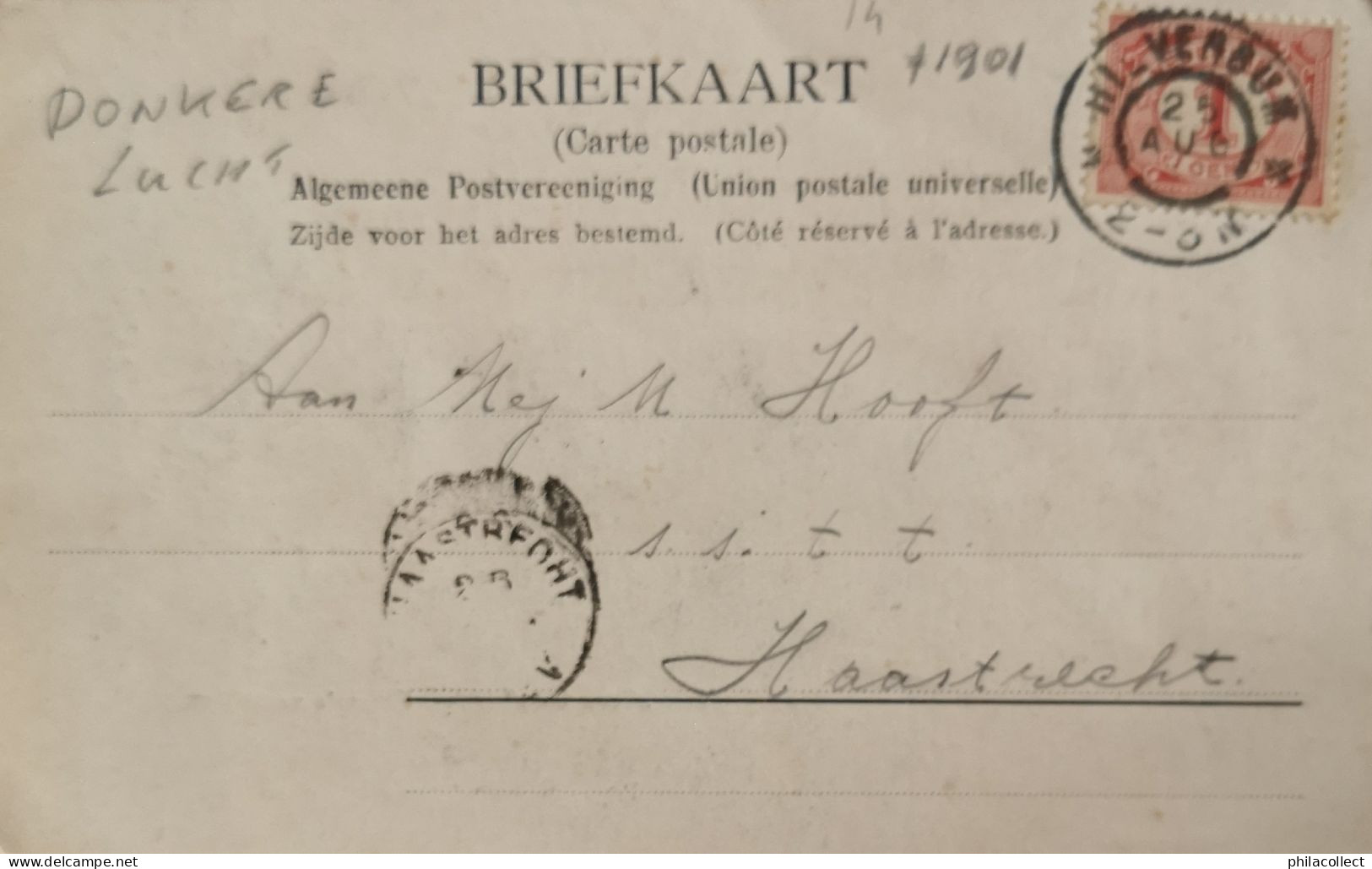 Hilversum // Villa Casa Cara (Pres. Kruger) (Boer War) Color 190? - Hilversum