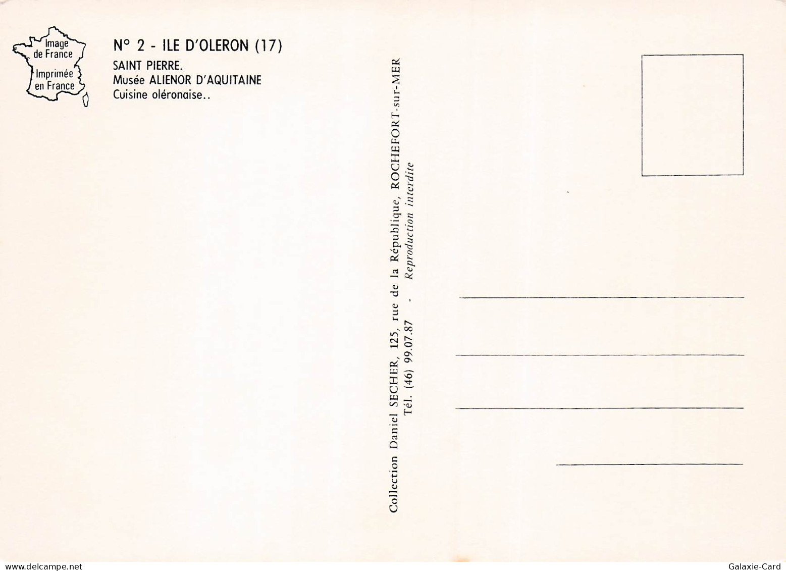 17 SAINT PIERRE D OLERON MUSEE ALIENOR D AQUITAINE - Saint-Pierre-d'Oleron
