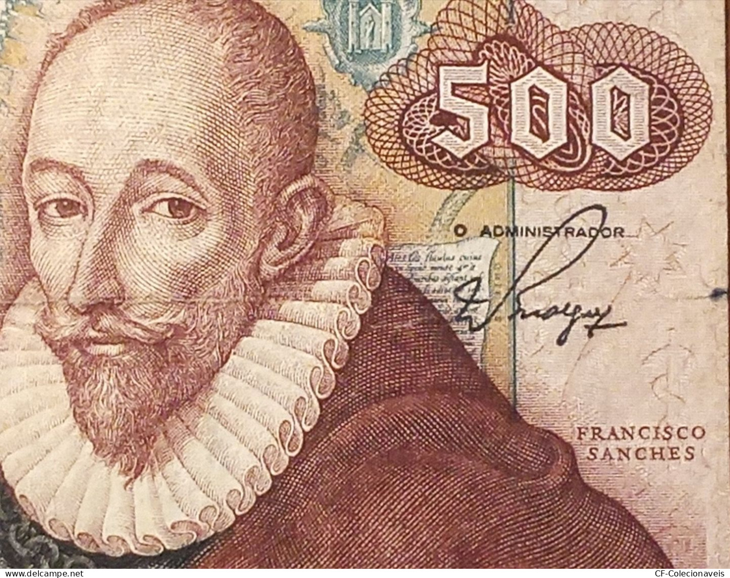 PORTUGAL  - 500 Escudos;  D. Pedro Sanches; Ch 11; 04-10-1979; - P-177a.4;  Paper; Prefix ALB; Condition: G (as Photos) - Portugal