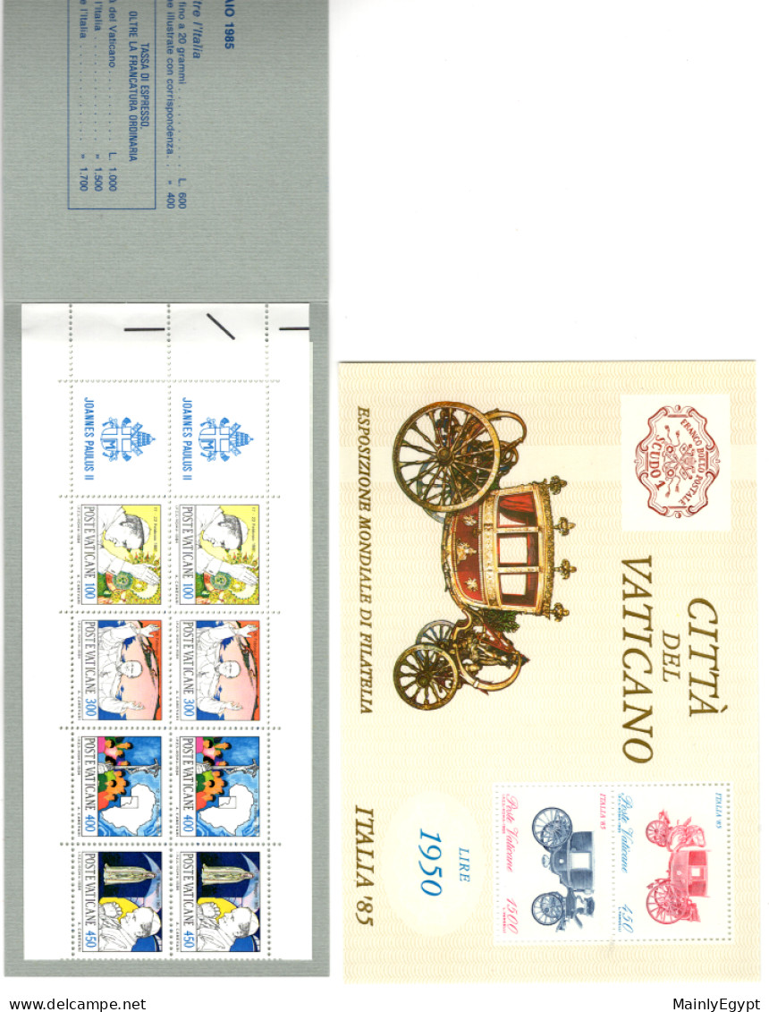 VATICAN 1984-1985 MNH  (EU06) - Unused Stamps