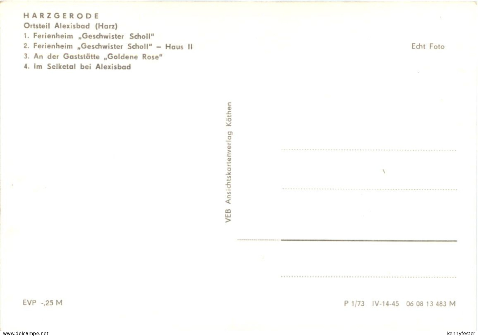 Gruss Aus Alexisbad - Harzgerode