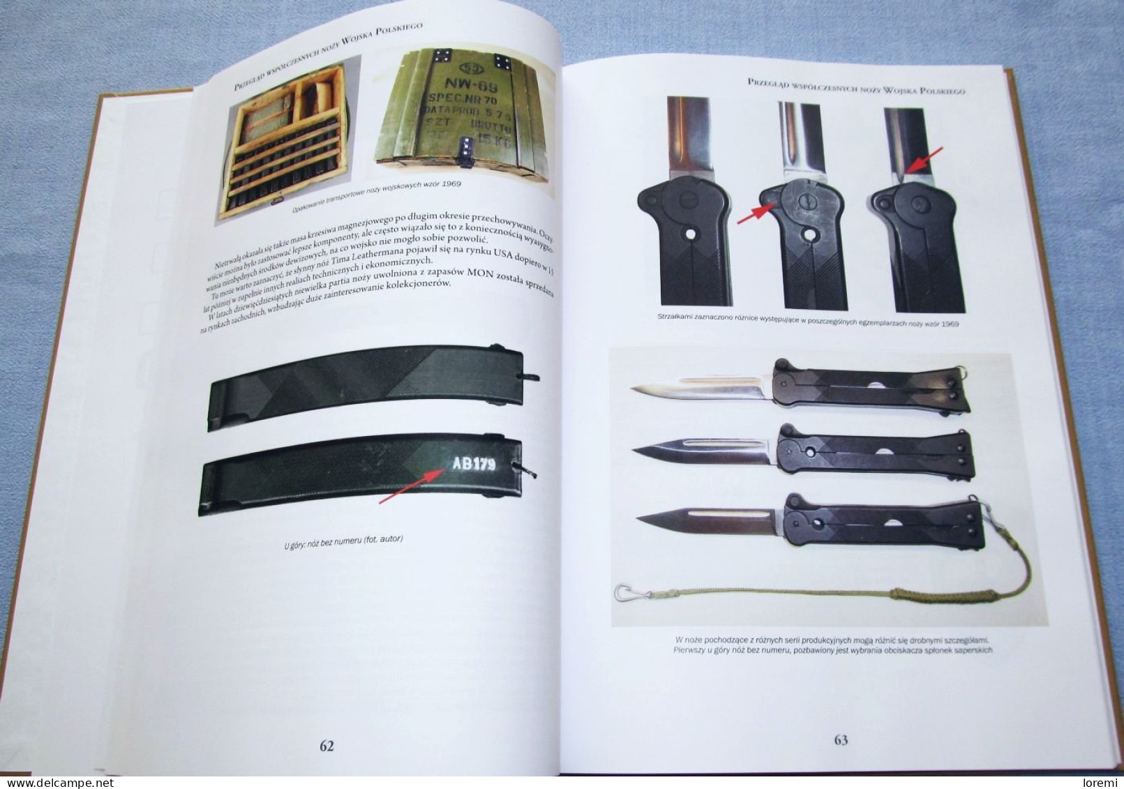 Couteaux de l’armée polonaise, livre, Knives of the Polish Army, book