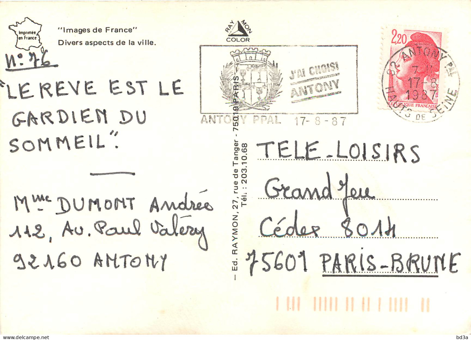 92 ALLO  ICI ANTONY - Antony