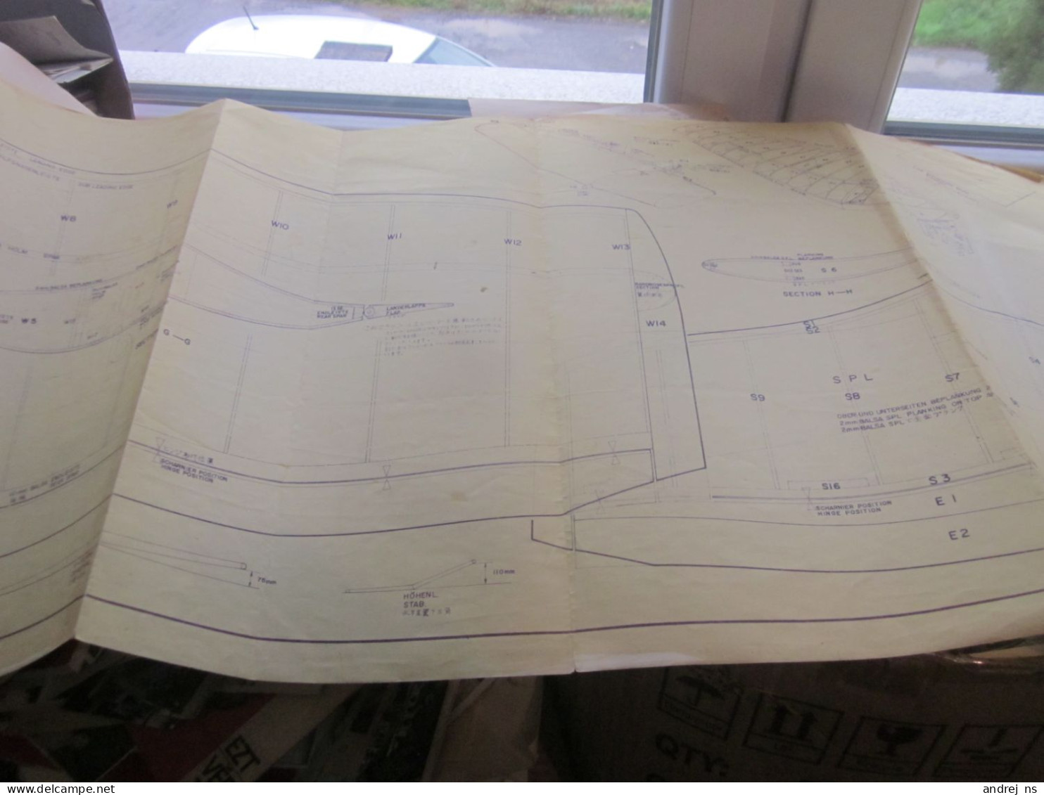 draft sketch for models with dimensions and measurements