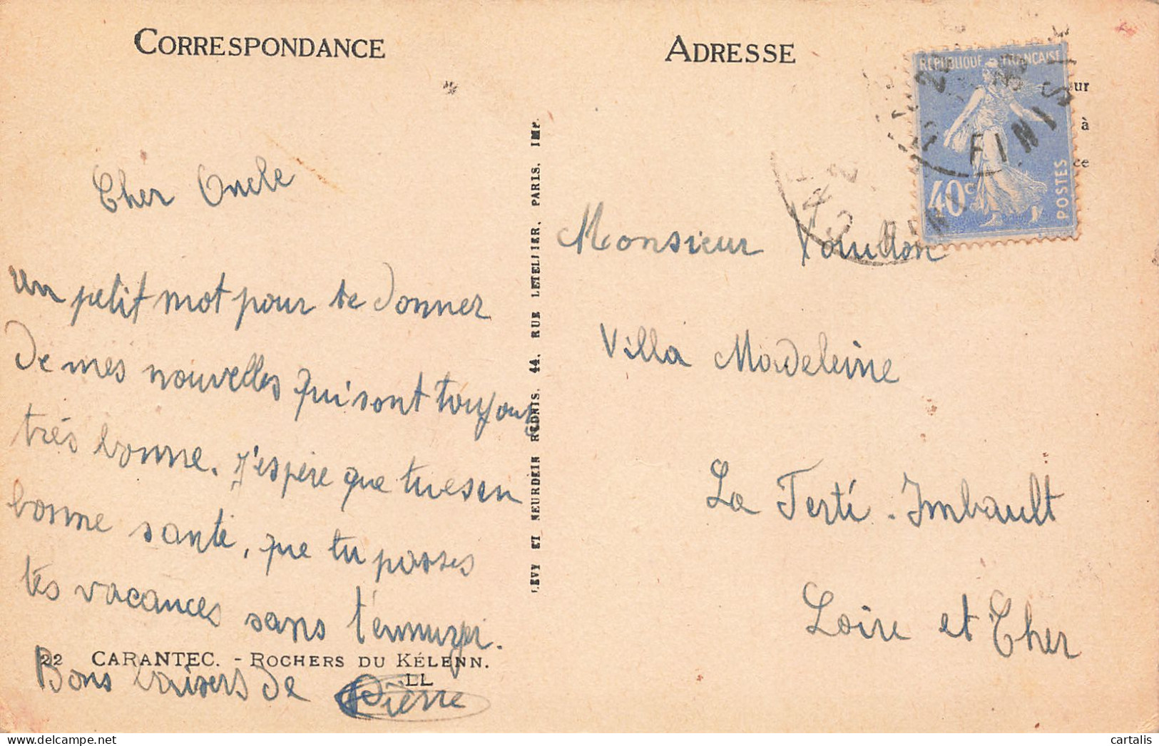 29-CARANTEC-N°T5248-E/0003 - Carantec