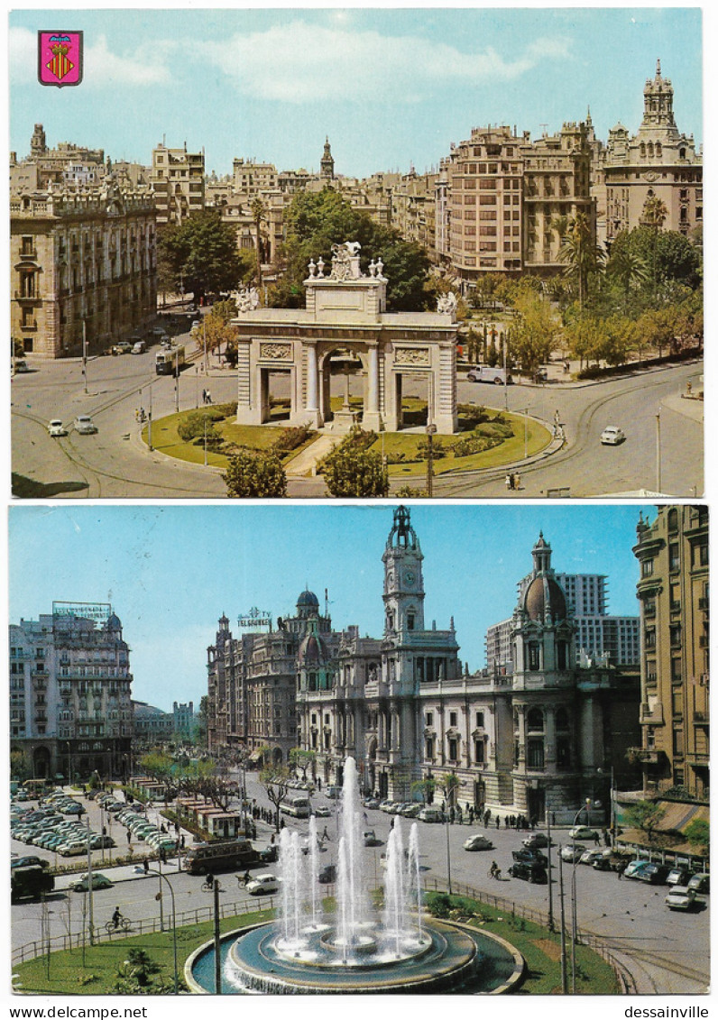VALENCIA - 5 Postales - Valencia