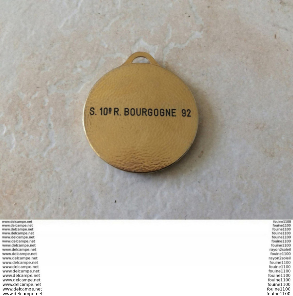 Médaille ( Majorette ) Signé Difo Lyon Sélectif  10°R BOURGOGNE 1992 - Non Classés