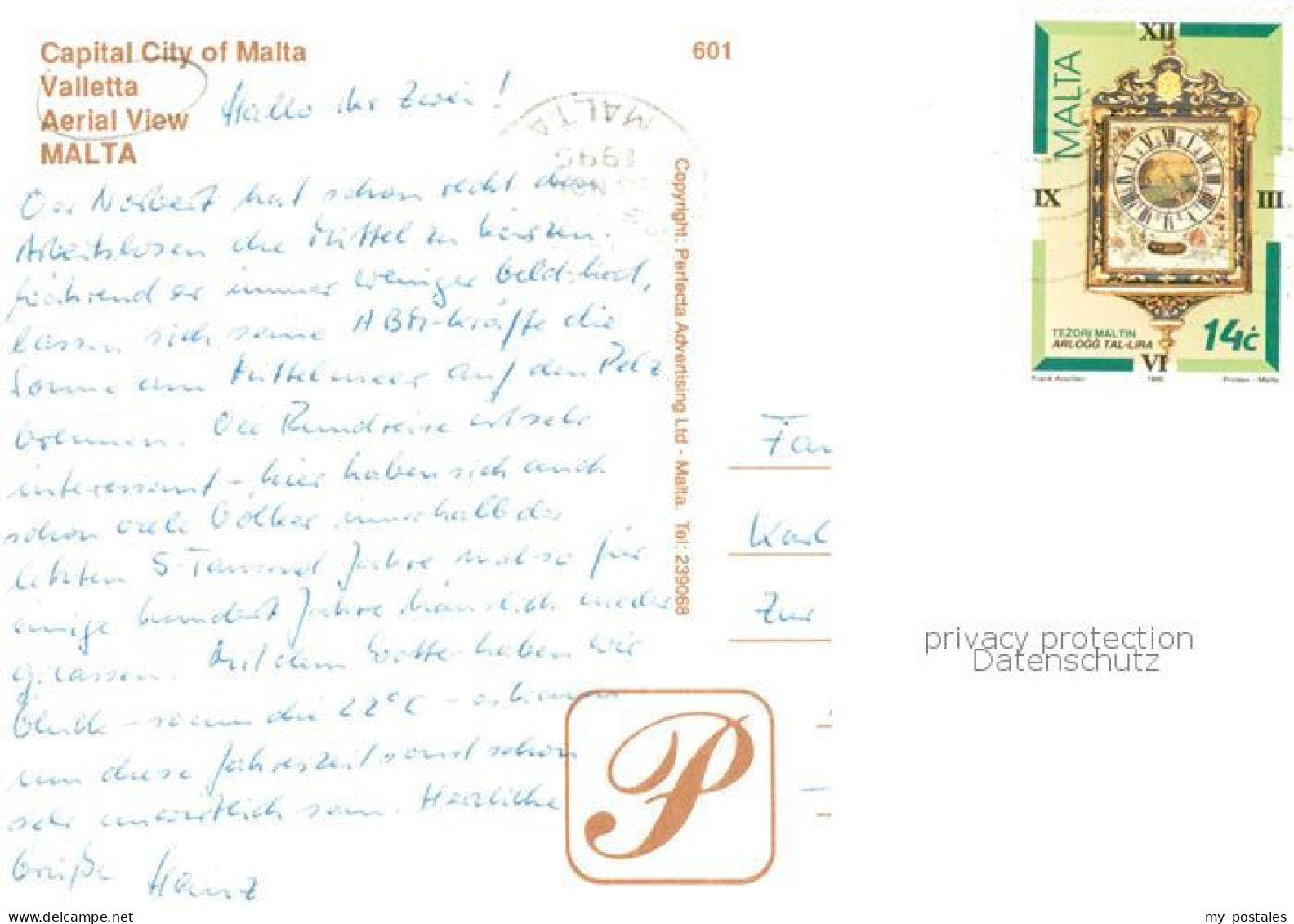 Valletta Malta Aerial View - Malta