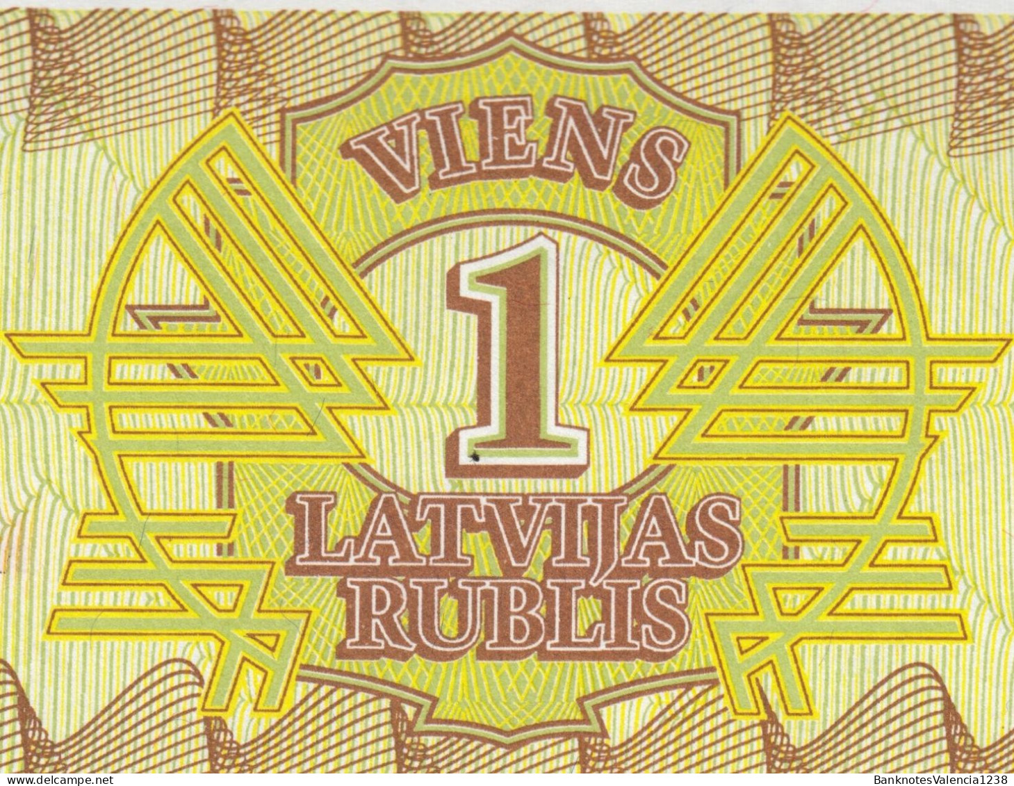 Letonia 1 Rublis 1992 Pick 35 UNC - Latvia
