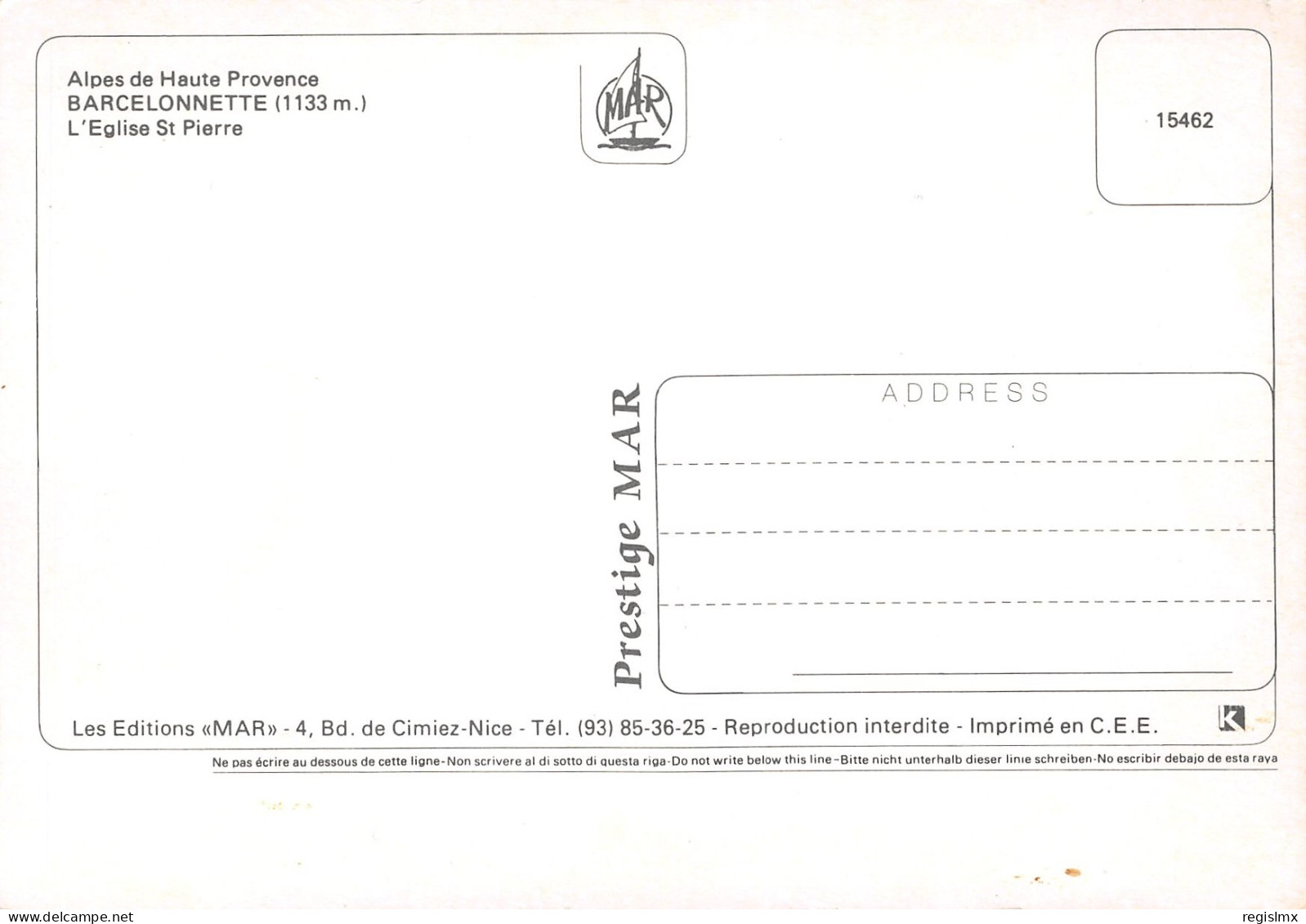 04-BARCELONNETTE-N°3030-A/0275 - Barcelonnette