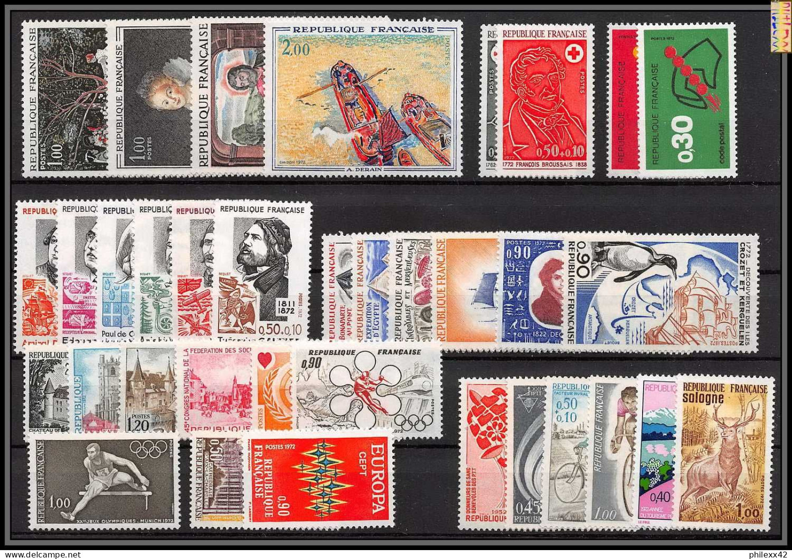 Départ 1 EURO - FRANCE COMPLET 1970 / 1978 NEUF ** MNH A SAISIR Forte Cote - ....-1939