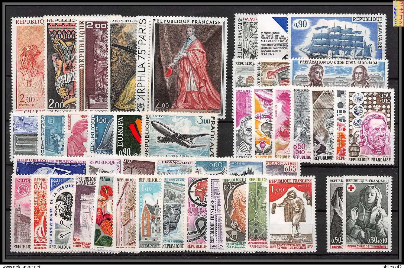 Départ 1 EURO - FRANCE COMPLET 1970 / 1978 NEUF ** MNH A SAISIR Forte Cote - ....-1939
