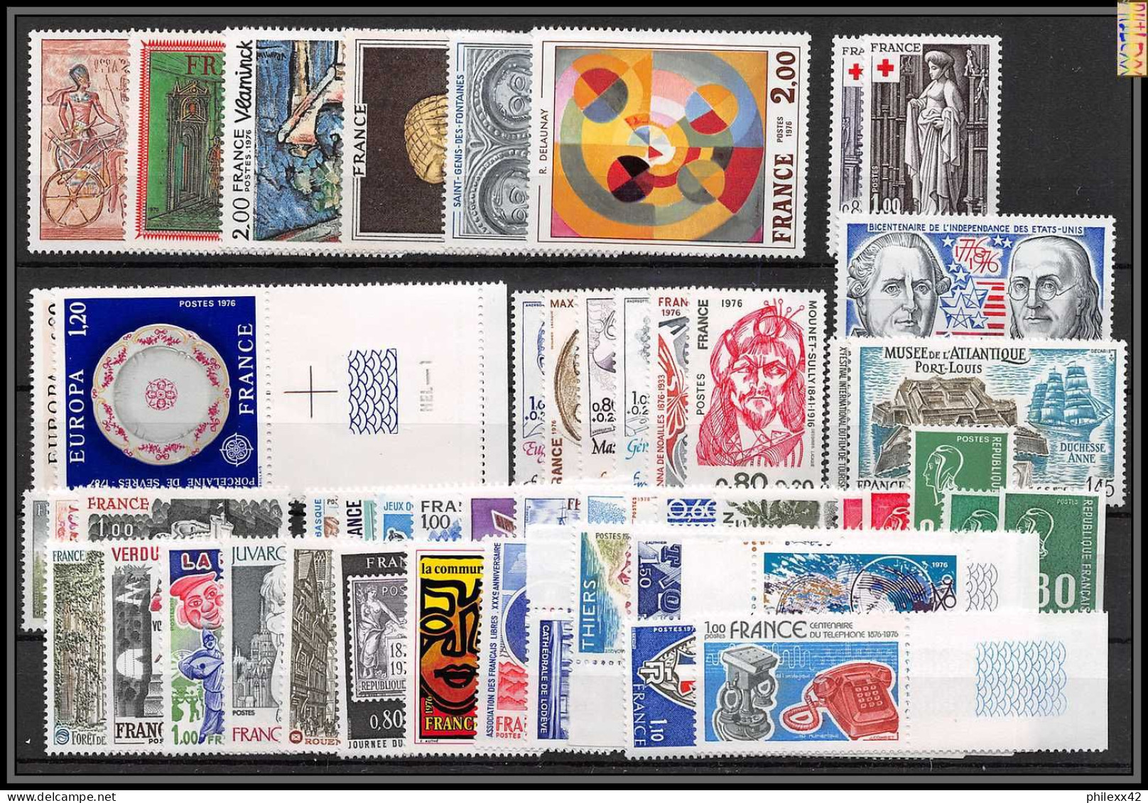 Départ 1 EURO - FRANCE COMPLET 1970 / 1978 NEUF ** MNH A SAISIR forte cote